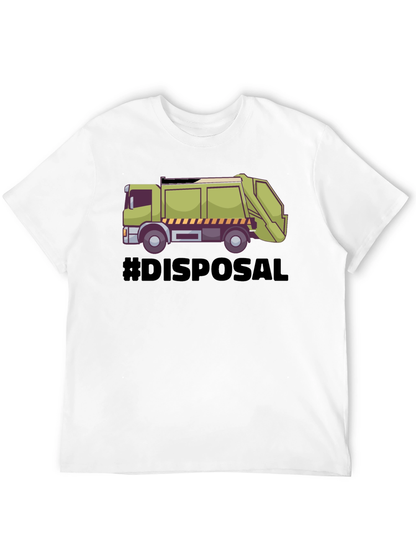 Garbage Truck Disposal Graphic T-Shirt