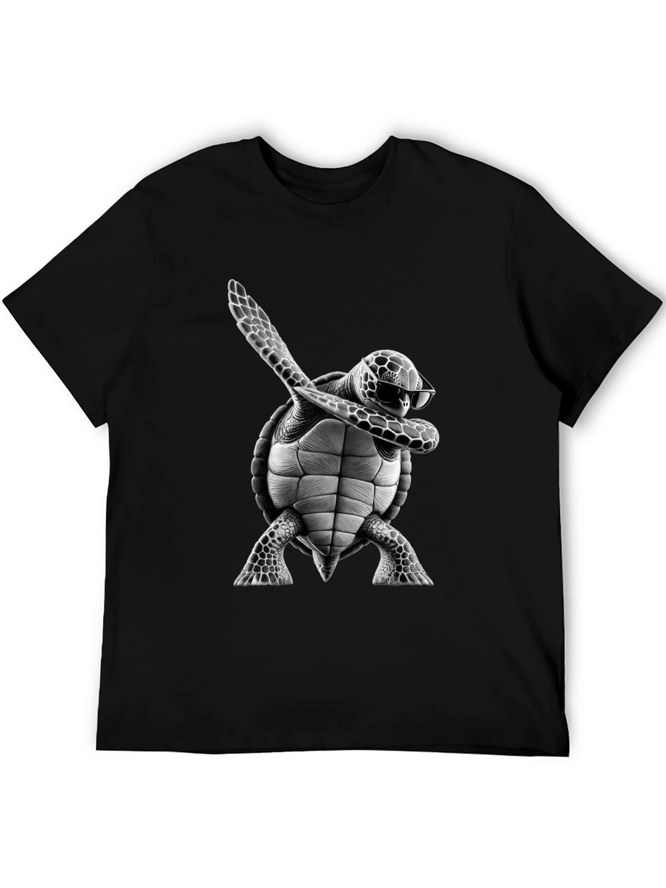 Dabbing Turtle Graphic Tee
