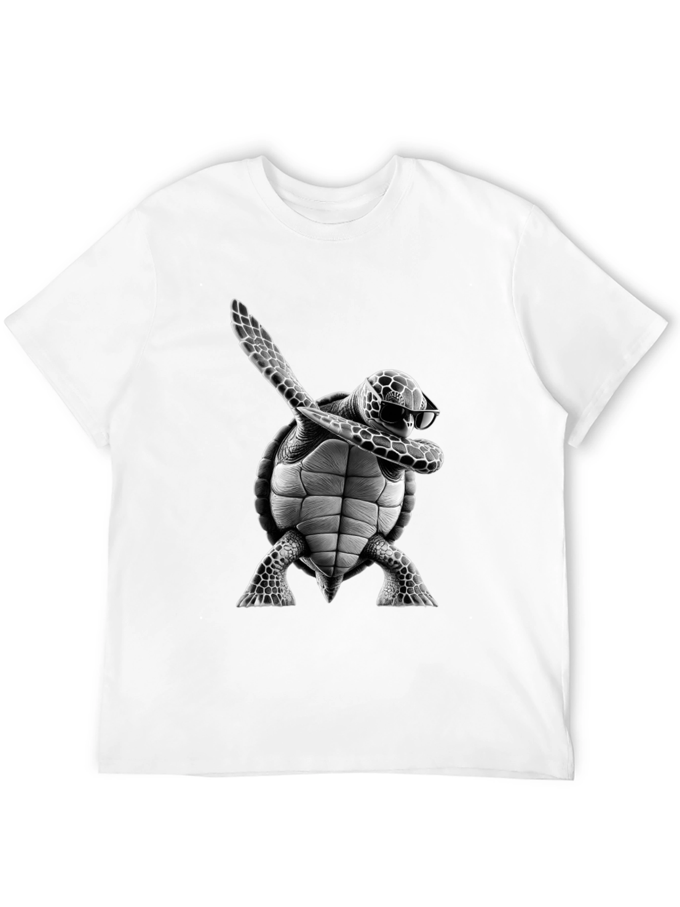 Dabbing Turtle Graphic Tee