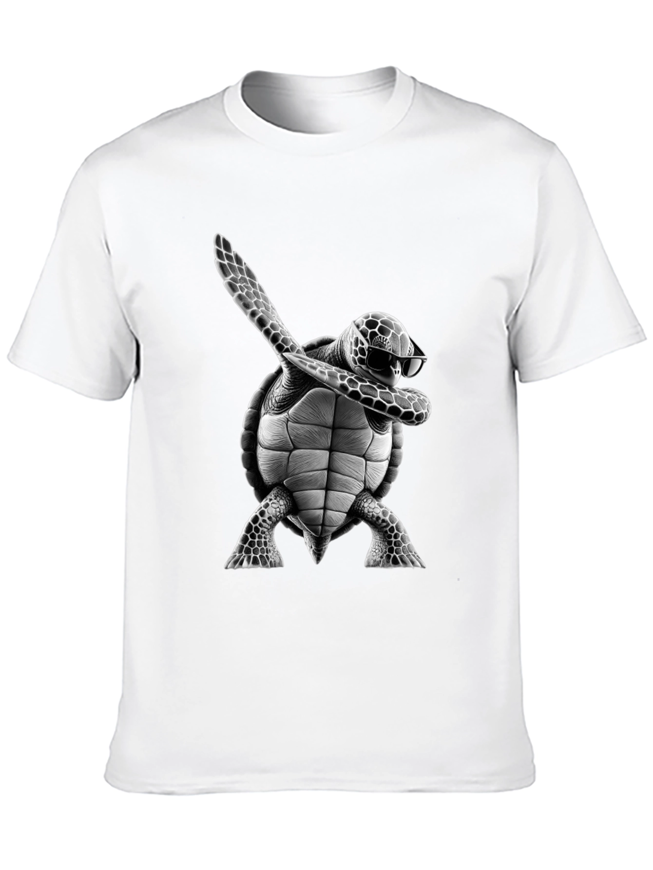 Dabbing Turtle Graphic Tee