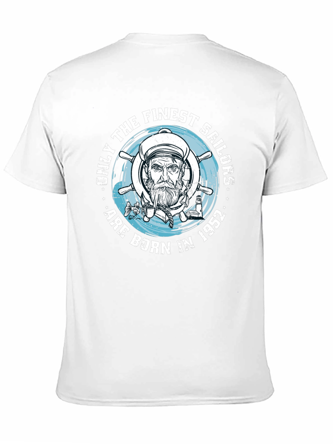 Finest Sailors Born in 1952 Black T-Shirt