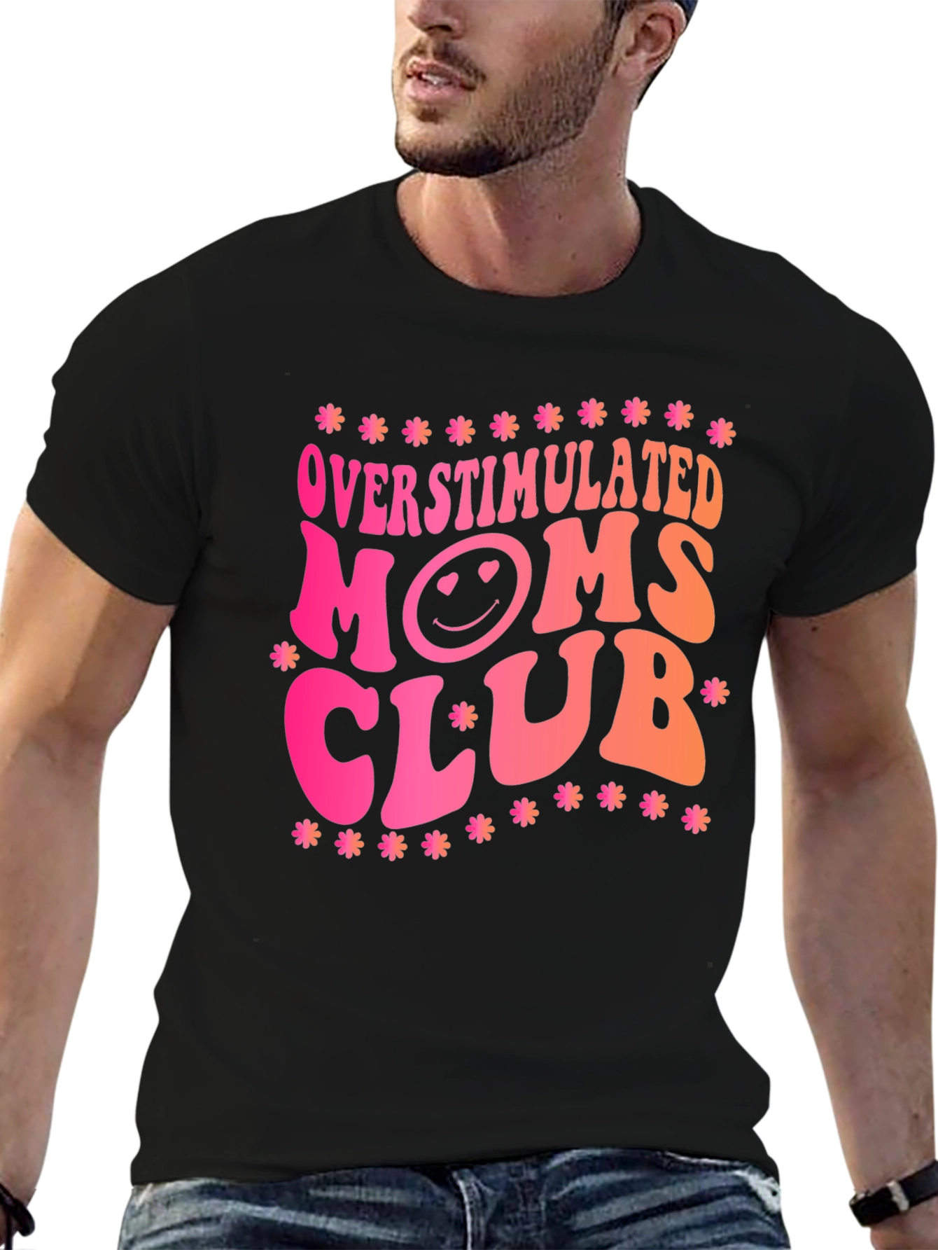 Overstimulated Moms Club Graphic Tee