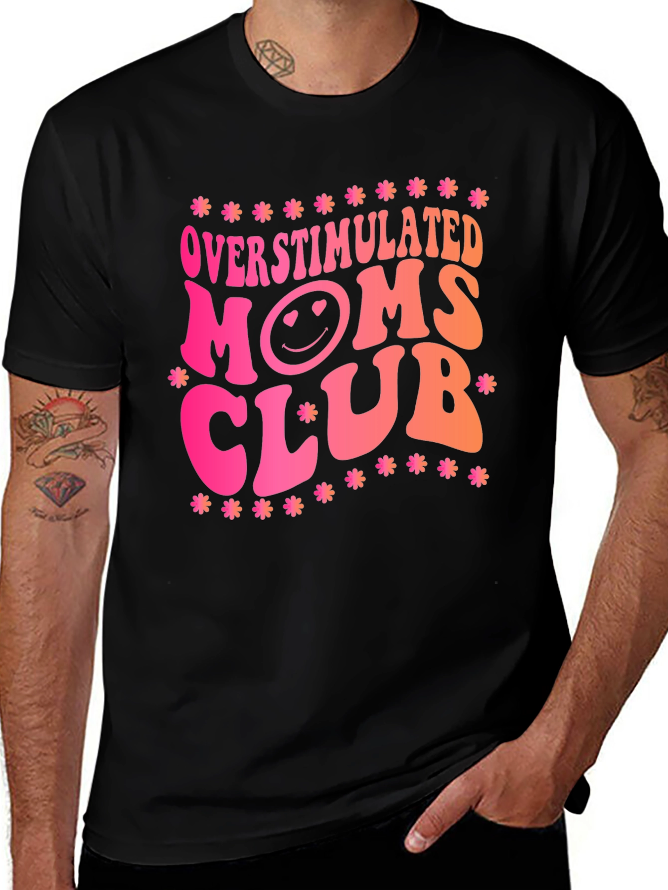Overstimulated Moms Club Graphic Tee