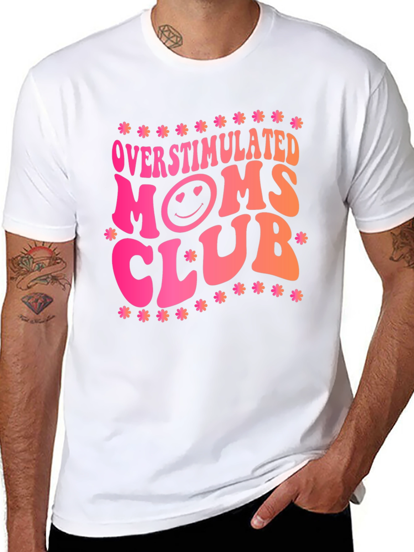 Overstimulated Moms Club Graphic Tee