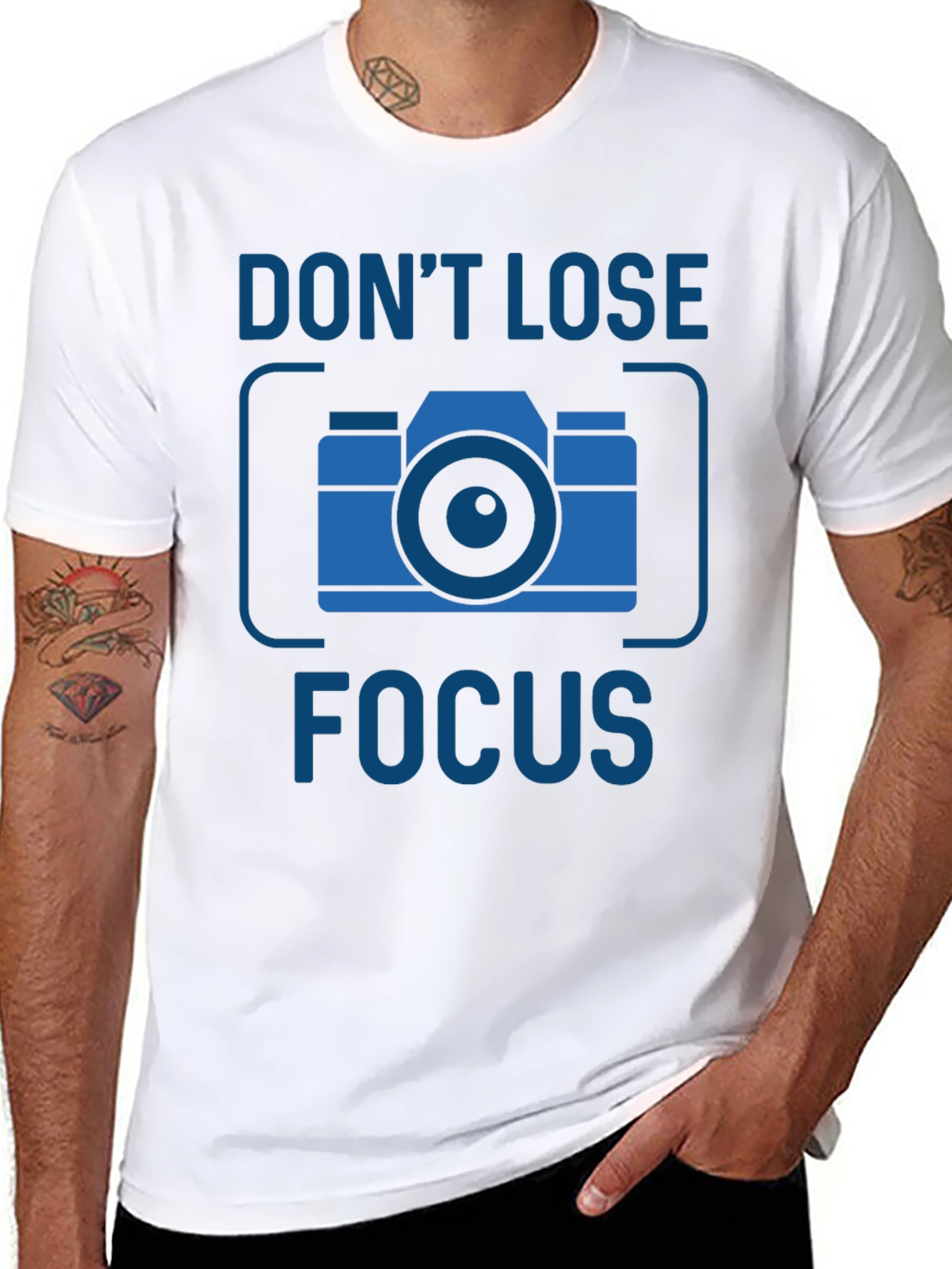Dont Lose Focus Camera Graphic Tee