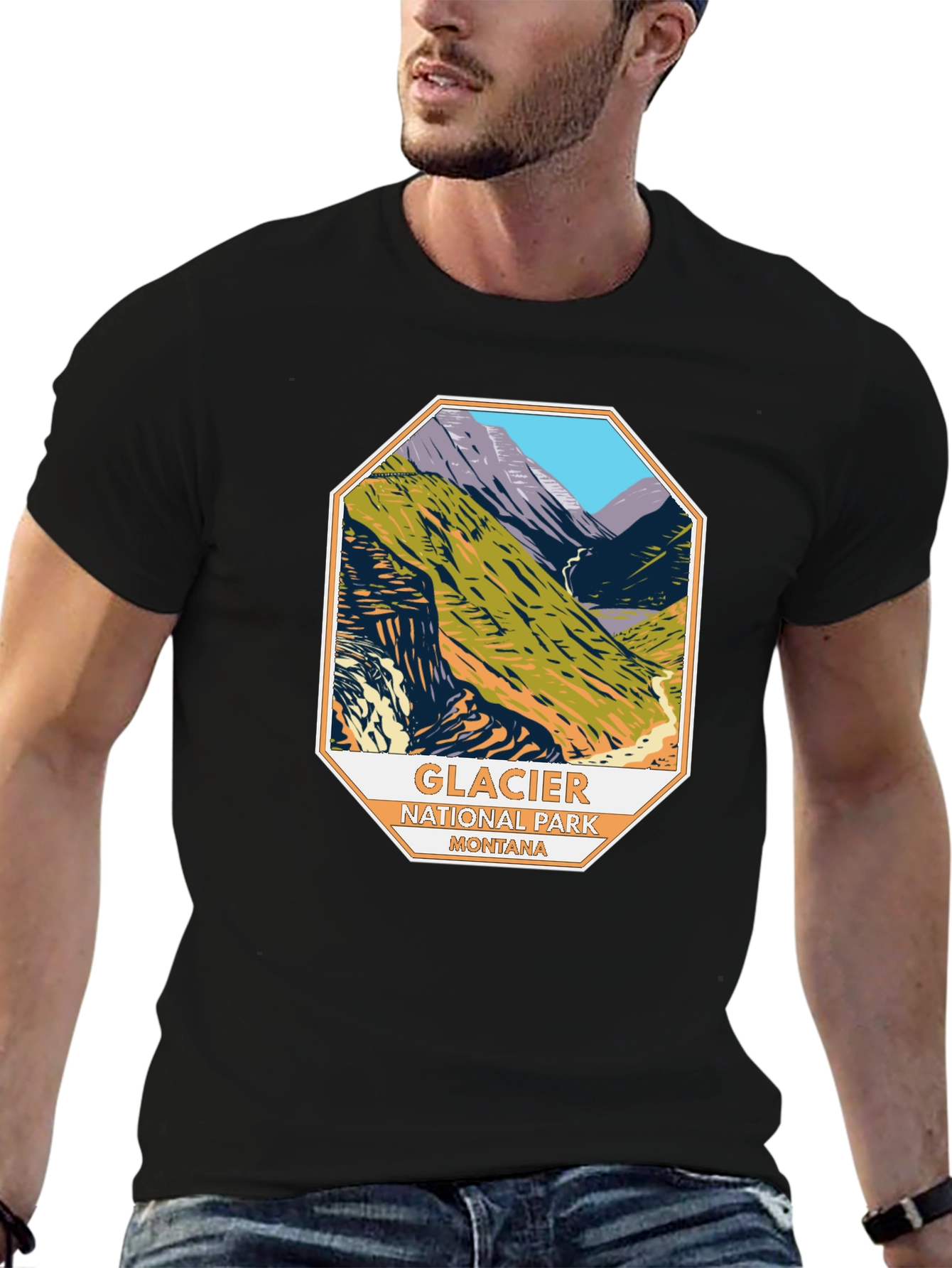 Glacier National Park Montana Tee