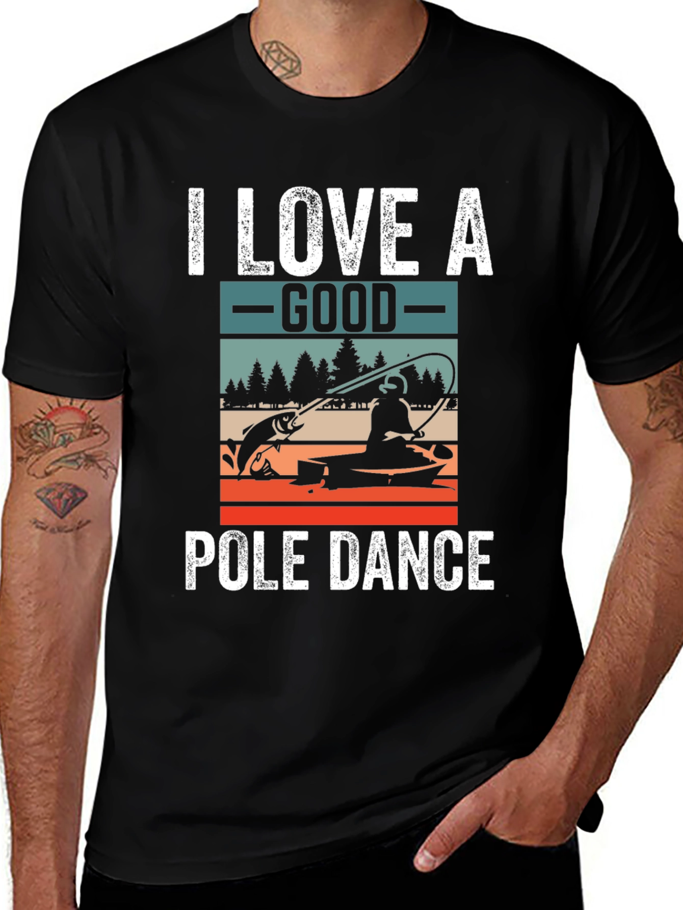 Fishing Pole Dance T-Shirt