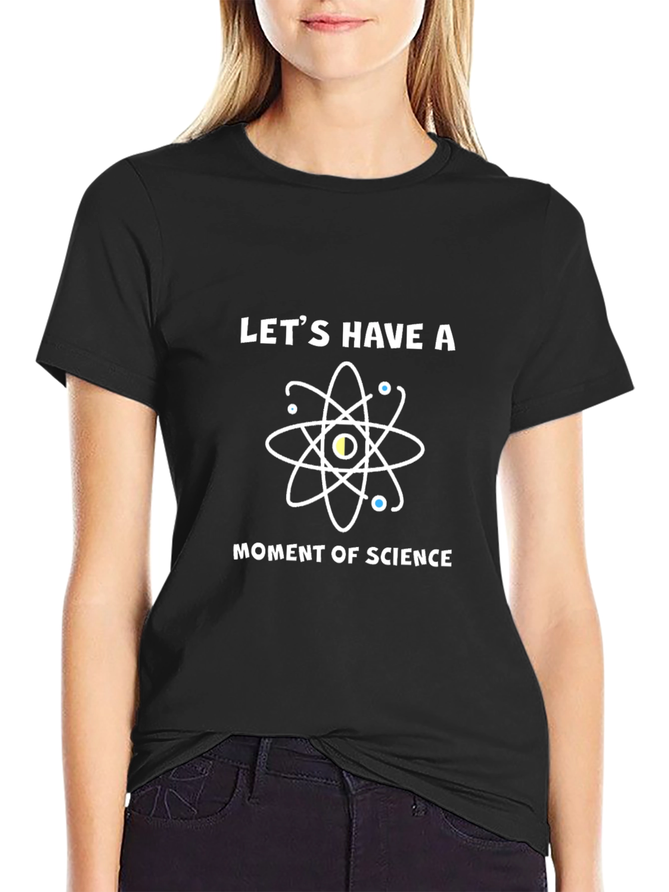 Science T-Shirt - Lets Have A Moment Of Science