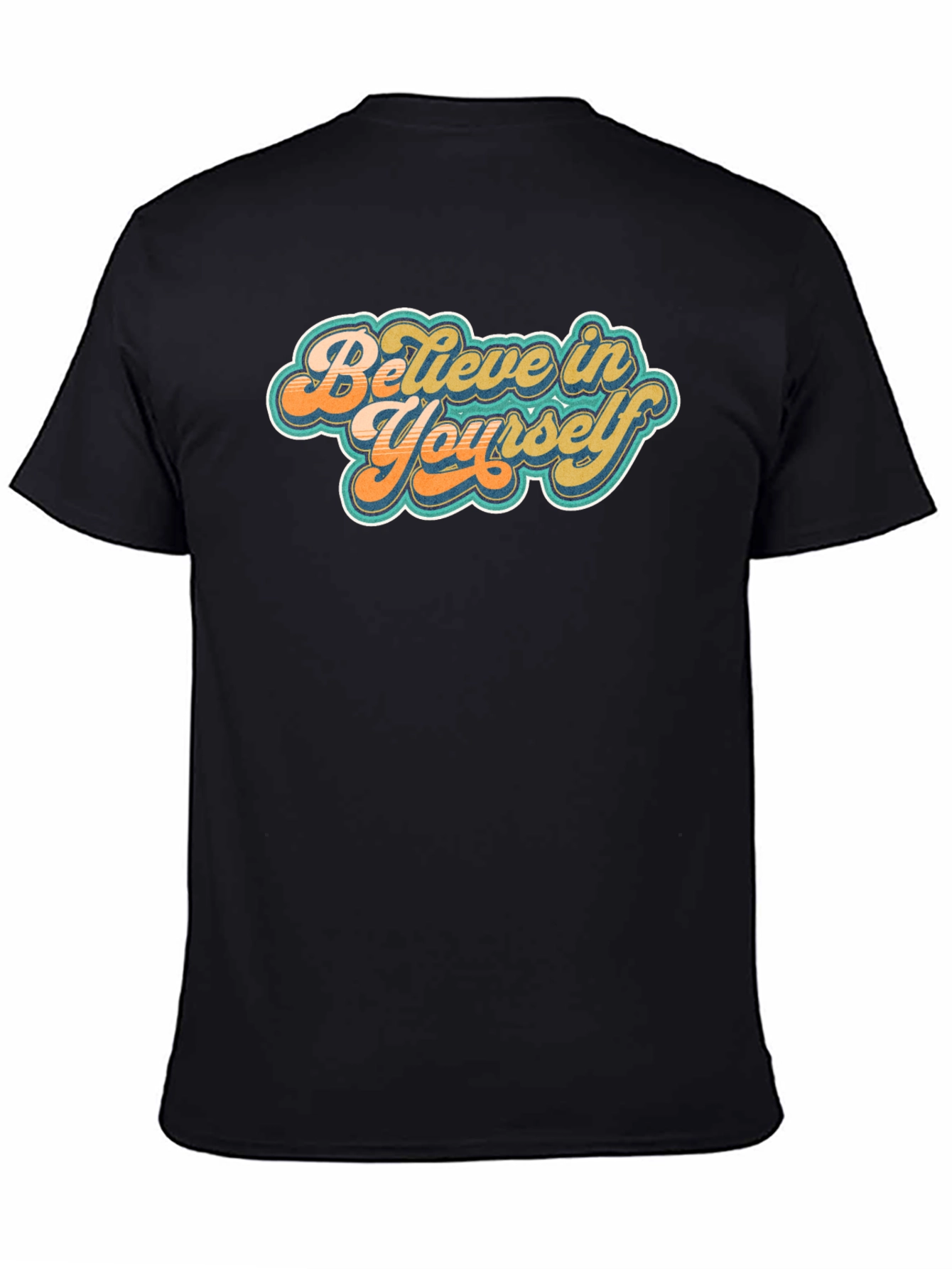 Retro Believe in Yourself Graphic Tee - Unisex