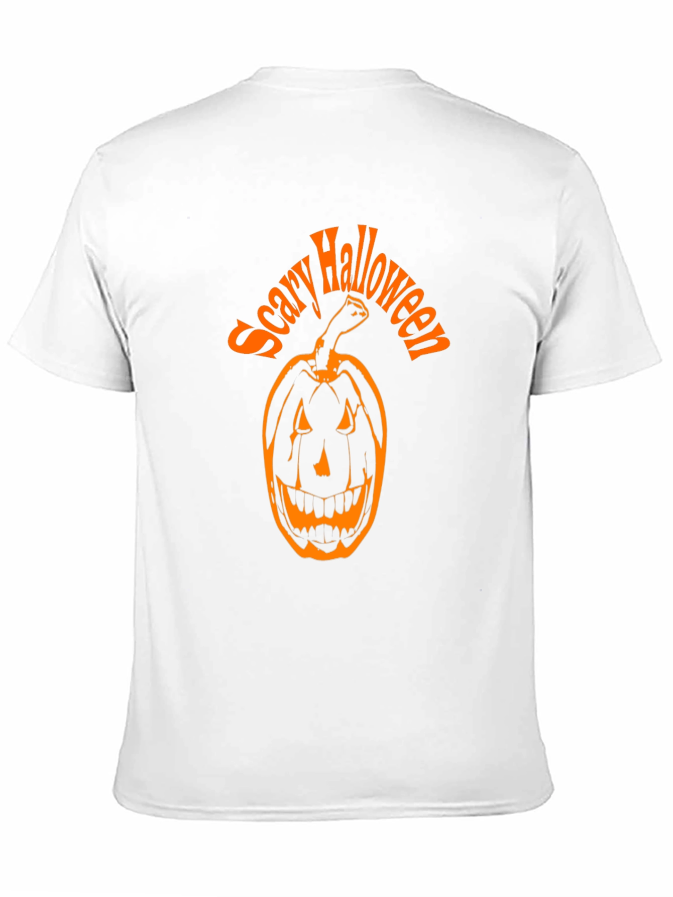 Scary Halloween Pumpkin T-Shirt