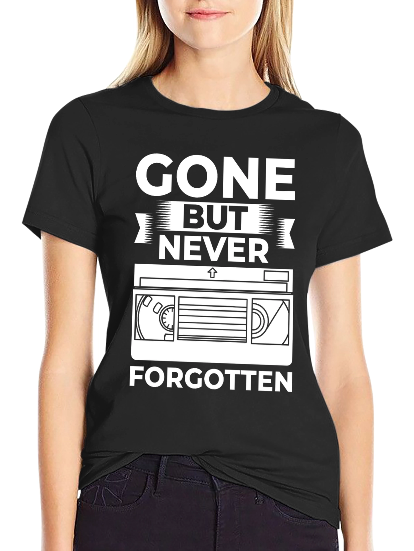 Gone But Never Forgotten VHS Cassette T-Shirt