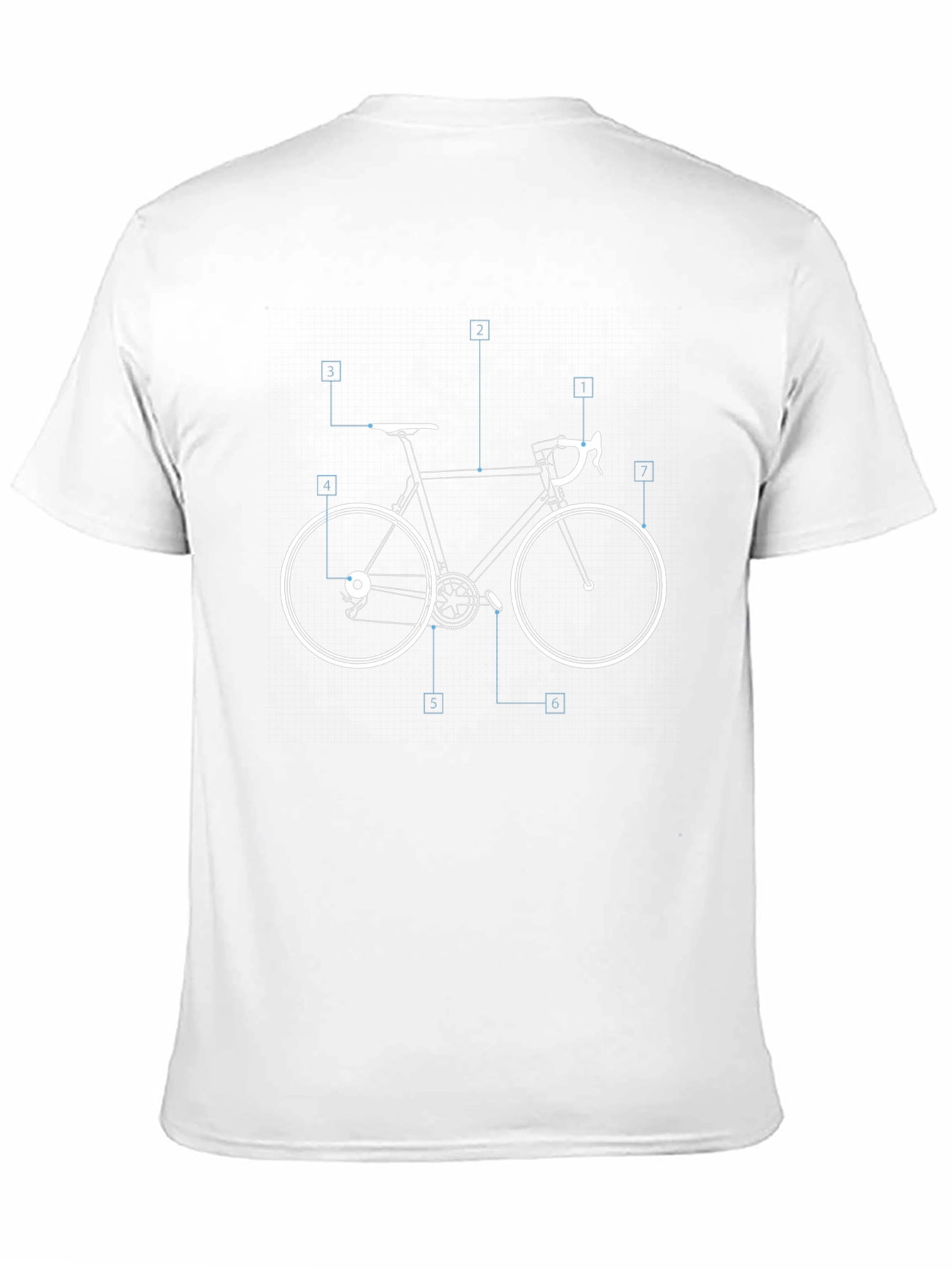 Cycling Diagram T-Shirt - Black