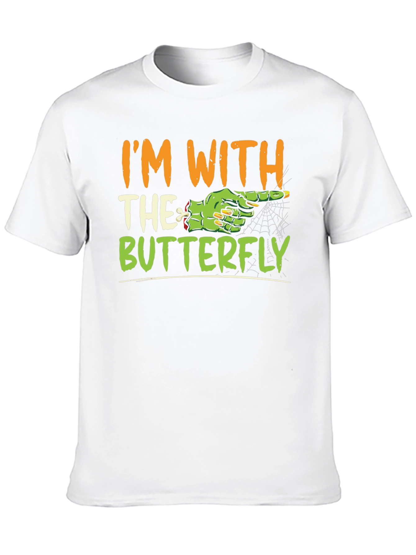 Im With the Butterfly Halloween T-Shirt