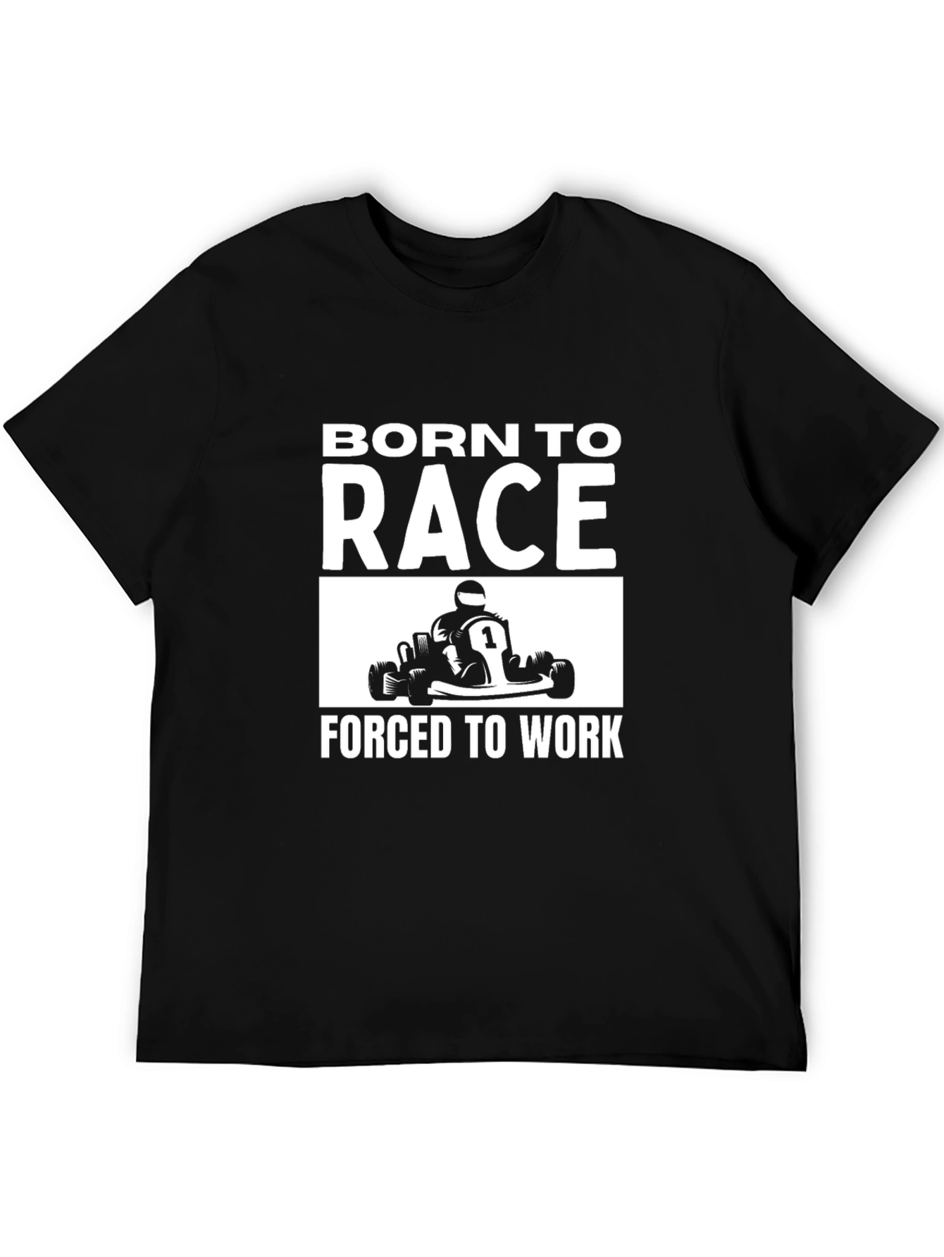 Born to Race T-Shirt - Kart Racing Tee