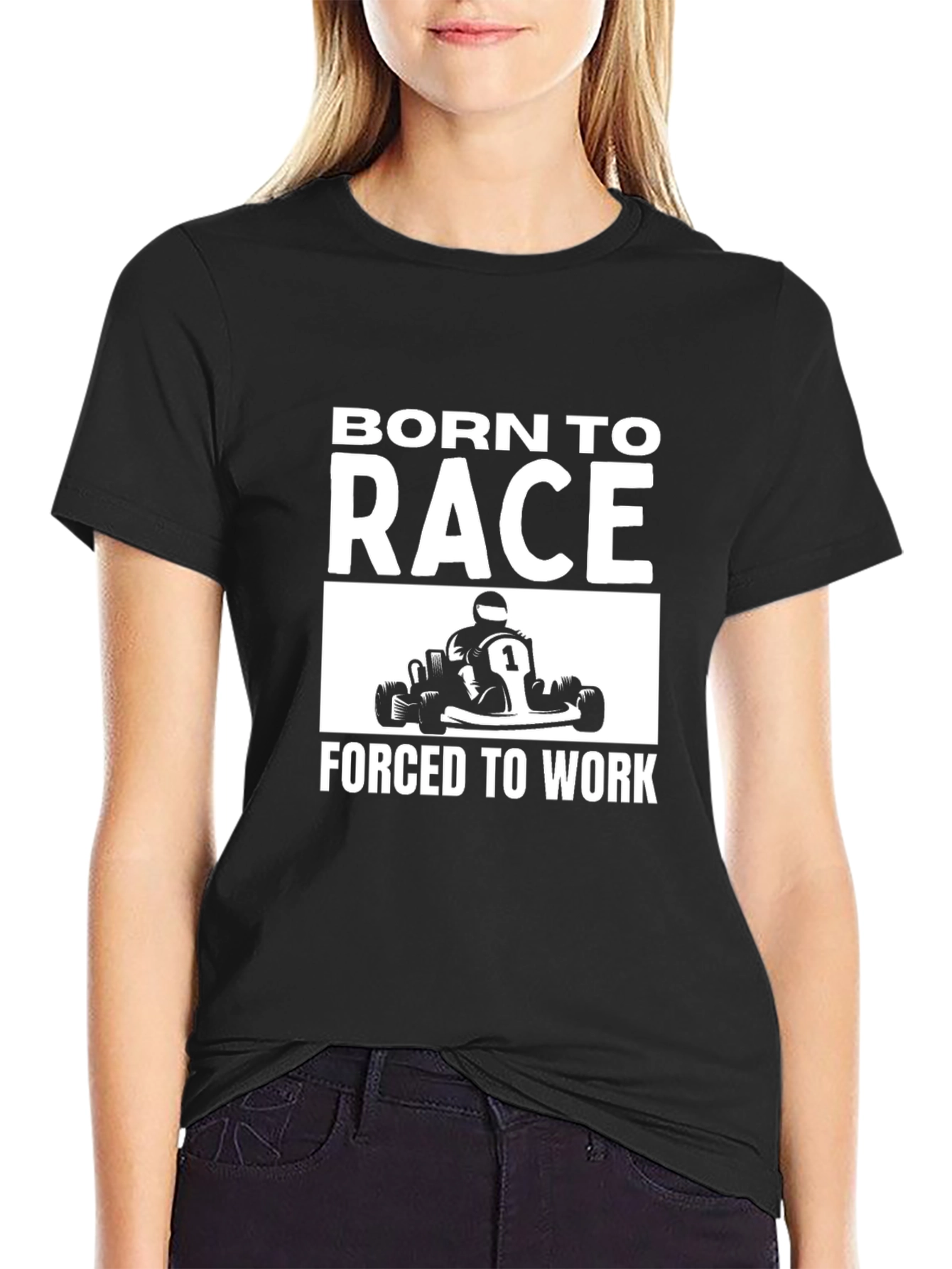 Born to Race T-Shirt - Kart Racing Tee