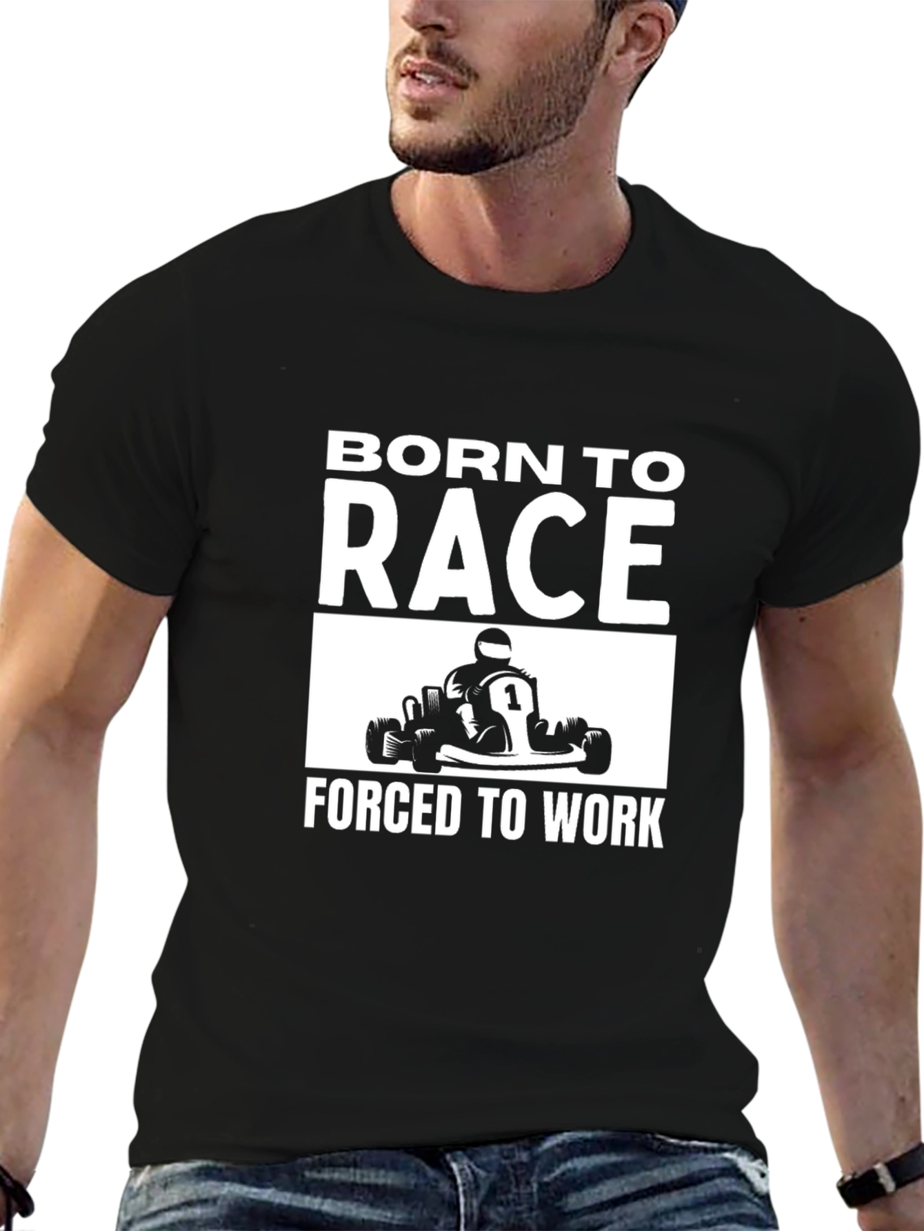Born to Race T-Shirt - Kart Racing Tee