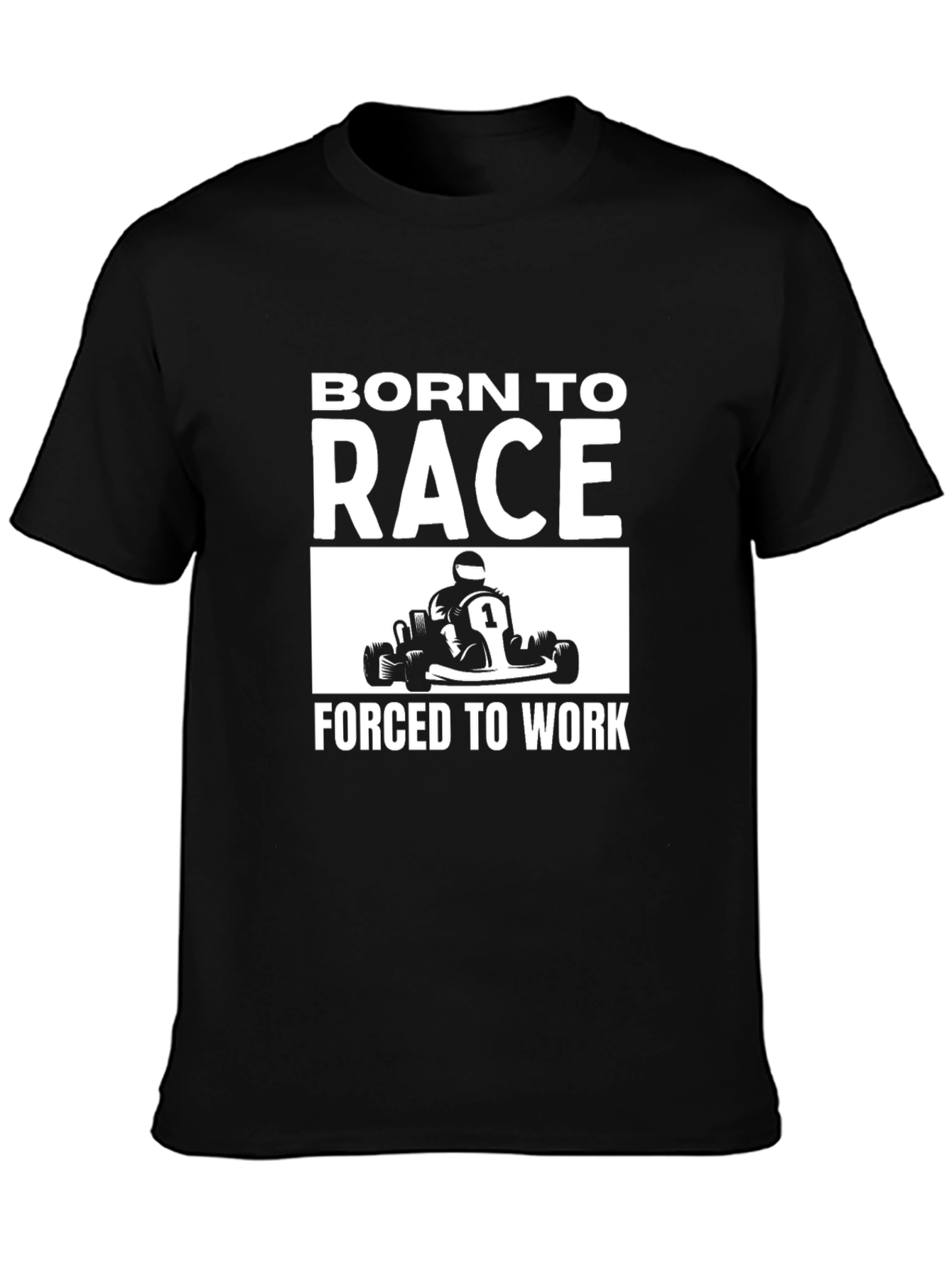 Born to Race T-Shirt - Kart Racing Tee