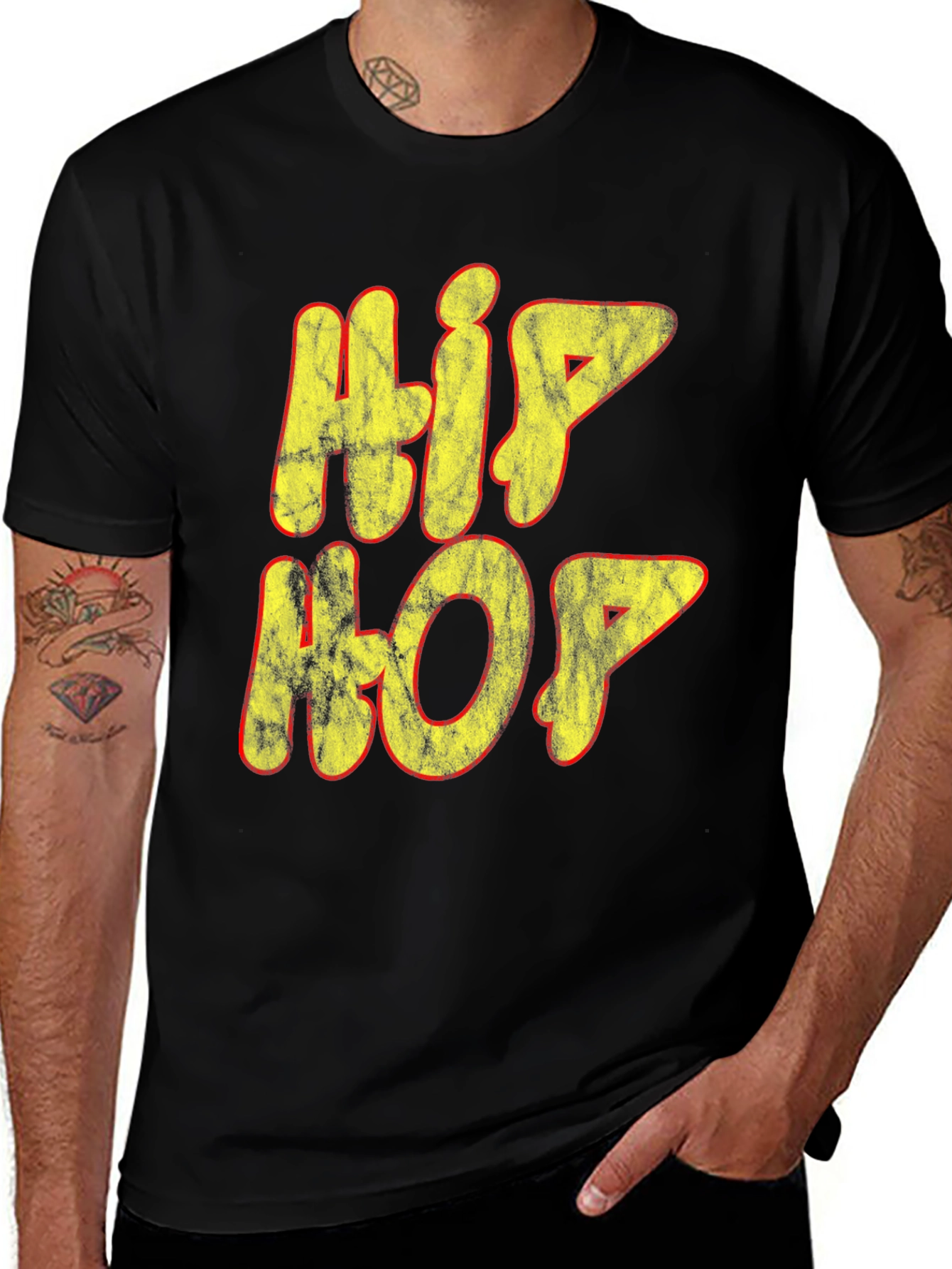 Retro Hip Hop Graphic T-Shirt