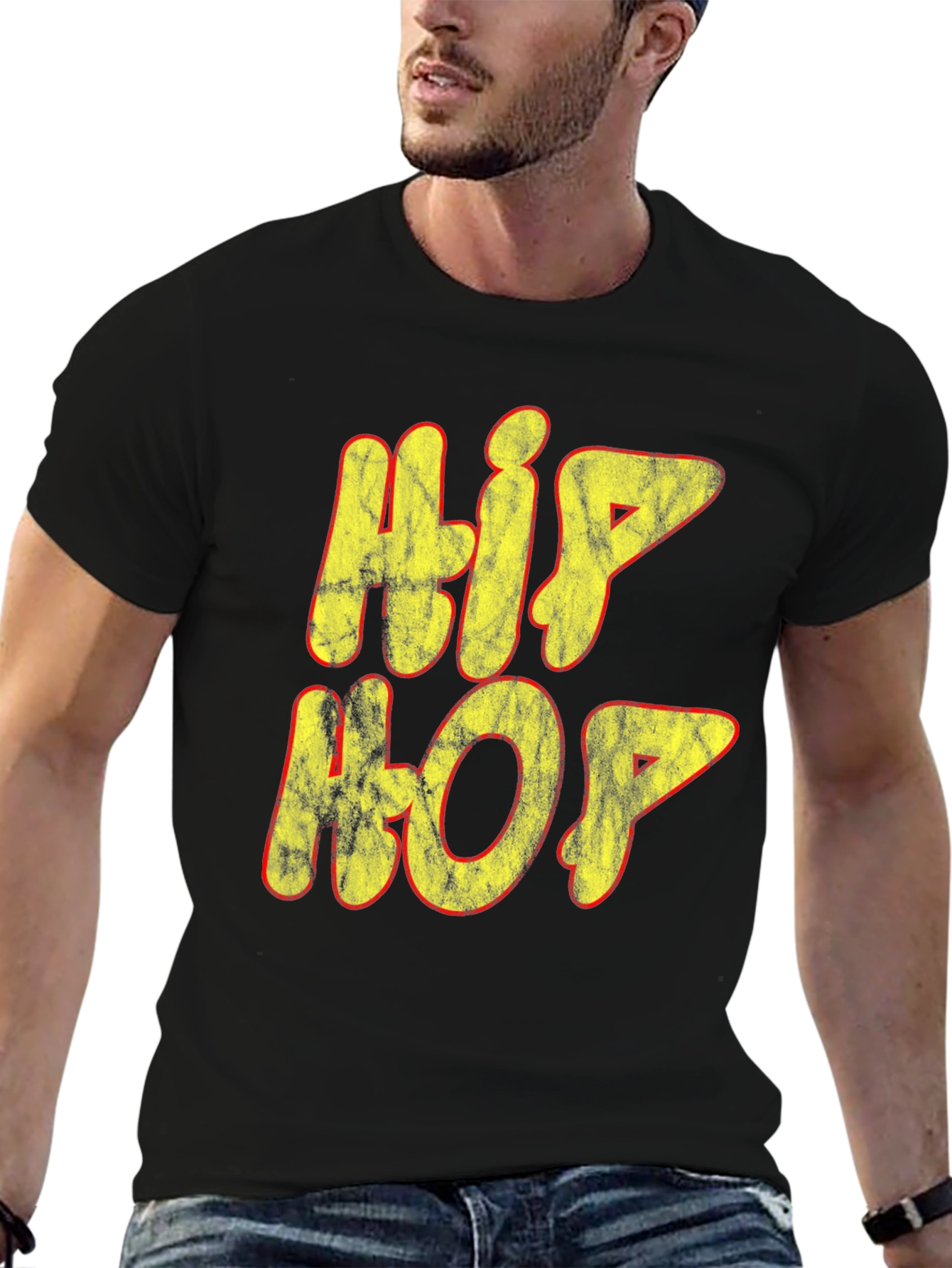 Retro Hip Hop Graphic T-Shirt