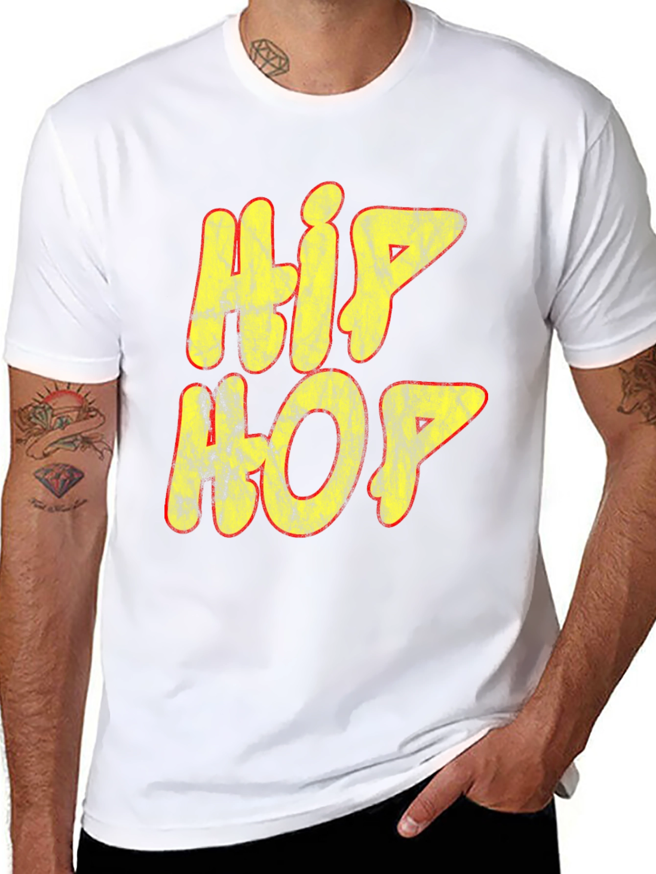 Retro Hip Hop Graphic T-Shirt