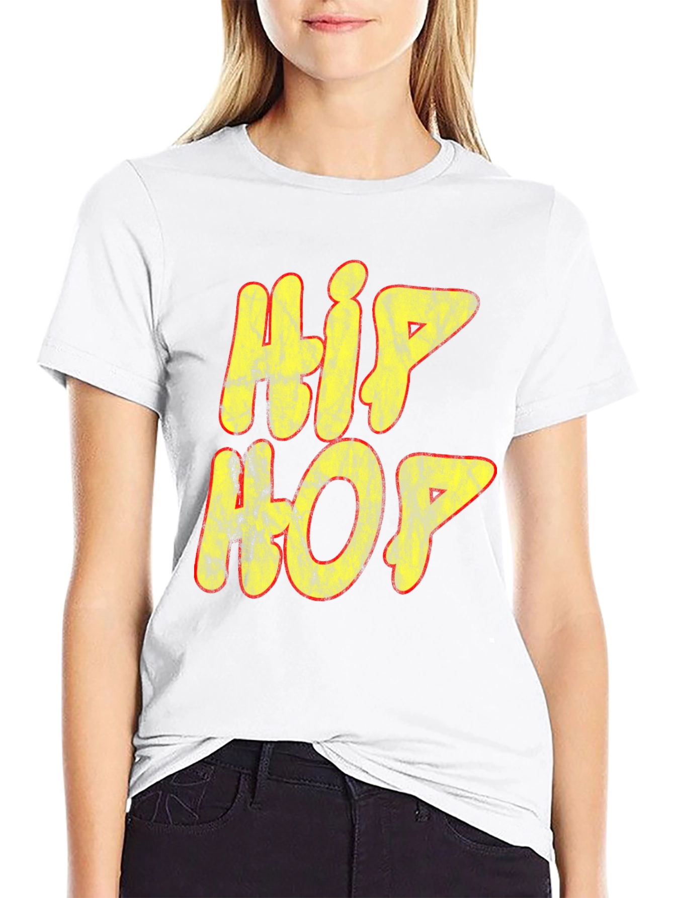 Retro Hip Hop Graphic T-Shirt