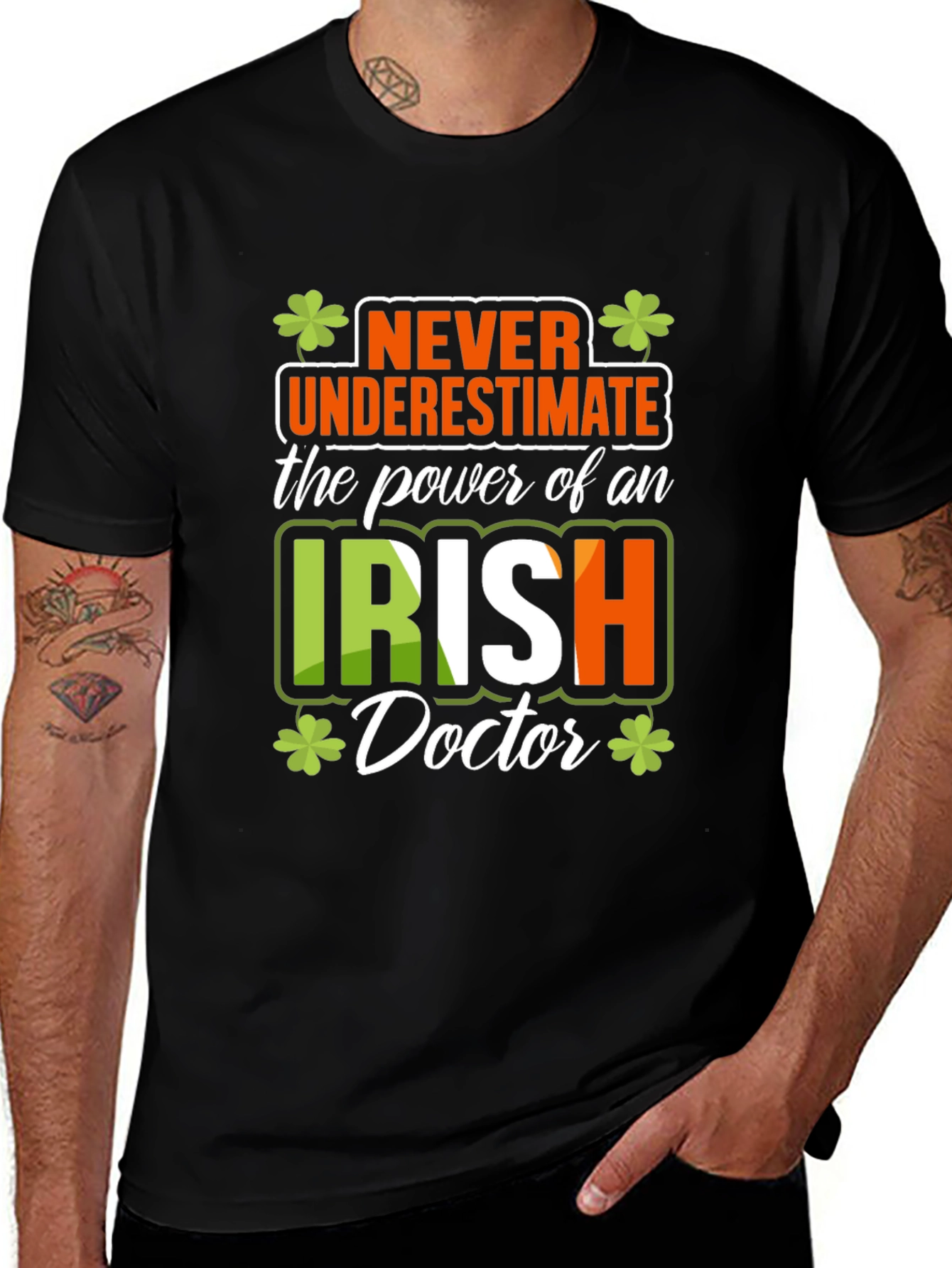 Irish Doctor T-Shirt - Never Underestimate The Power