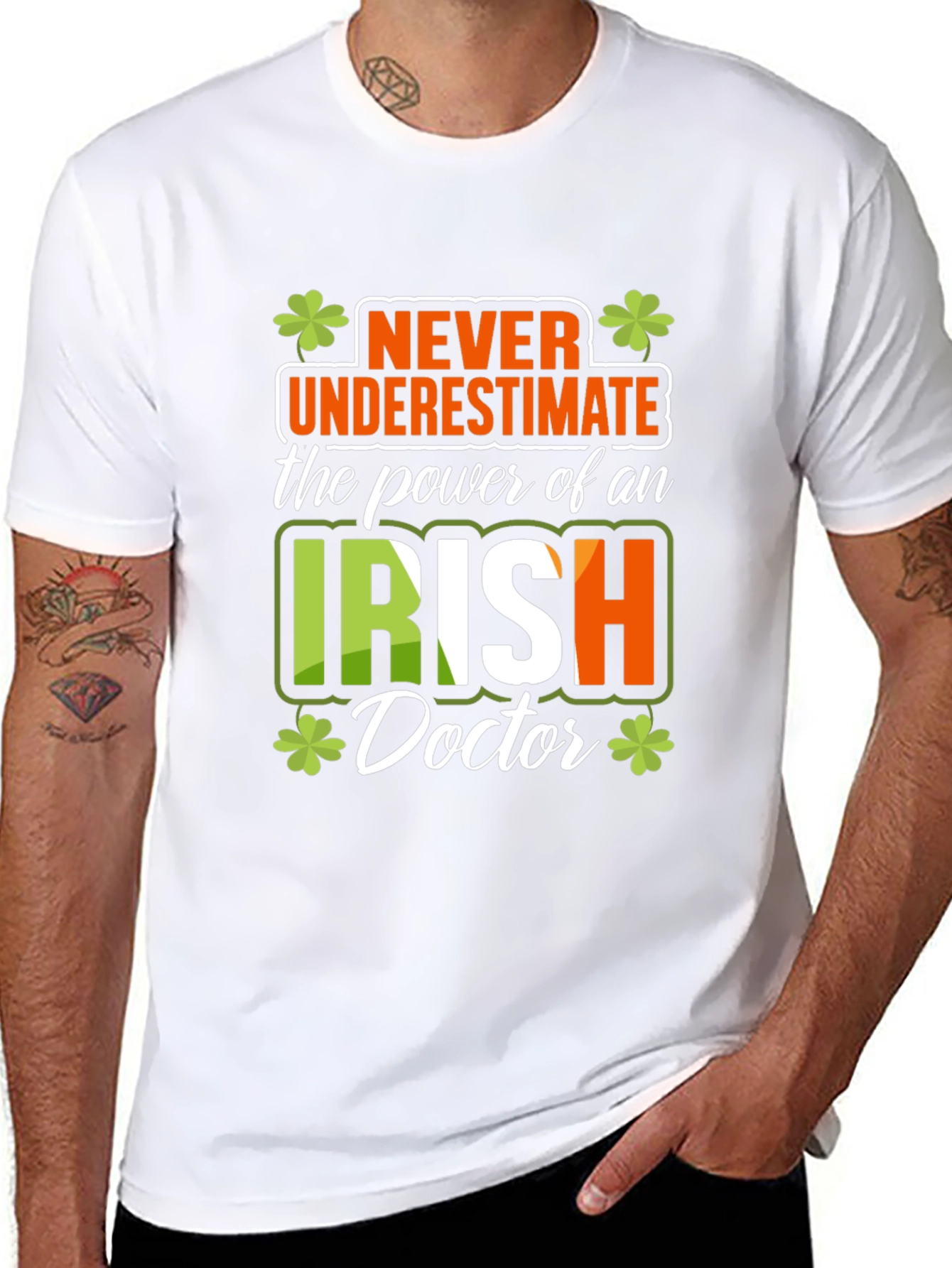 Irish Doctor T-Shirt - Never Underestimate The Power
