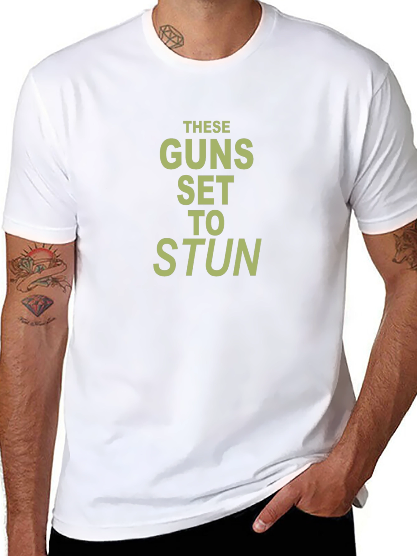 These Guns Set to Stun Graphic T-Shirt