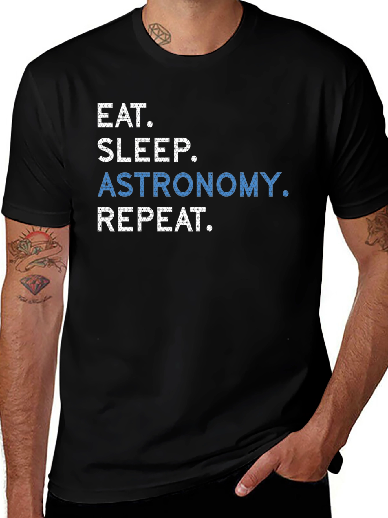 Eat Sleep Astronomy Repeat T-Shirt