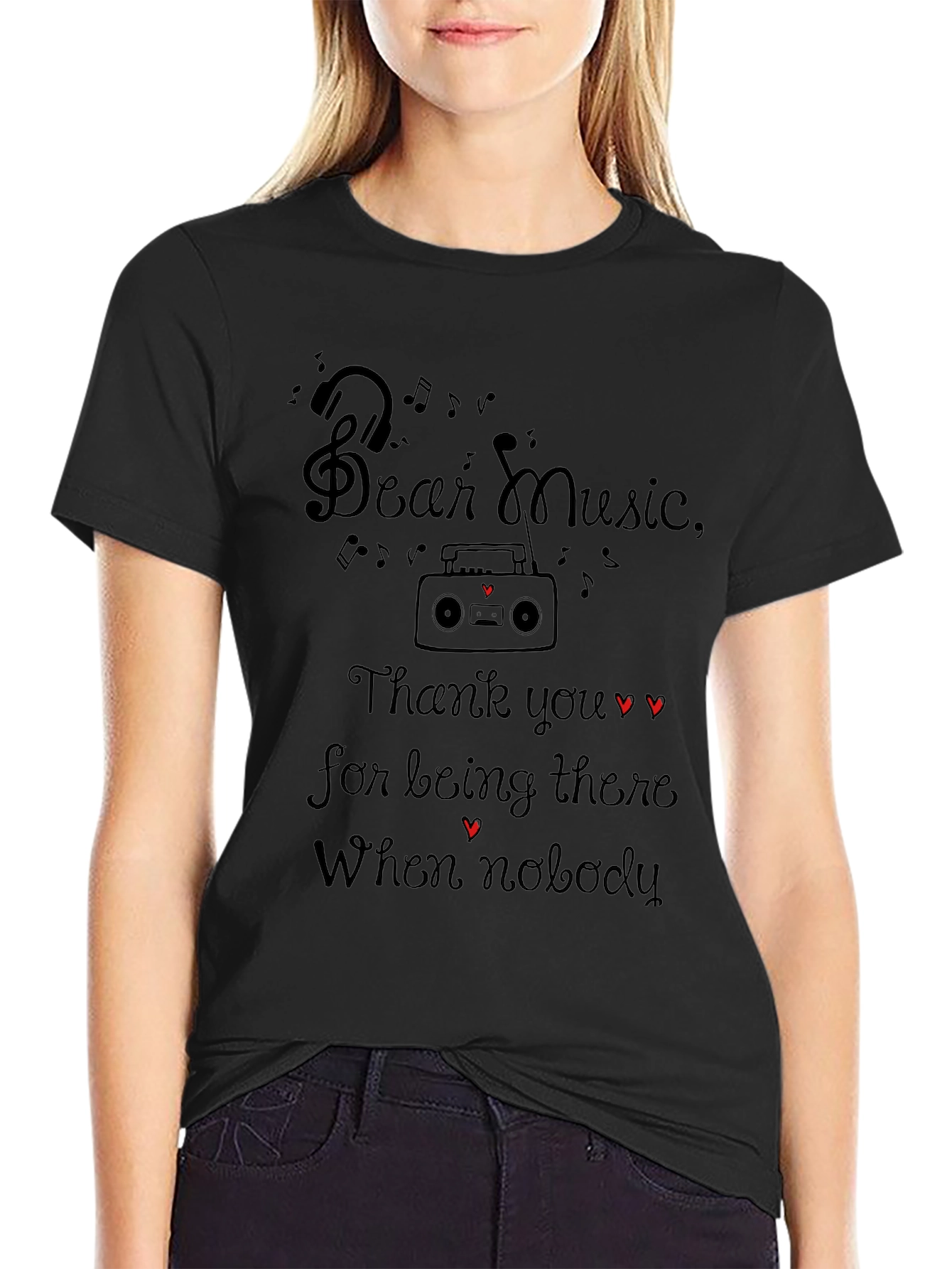 Dear Music Tee - Music Lovers T-Shirt