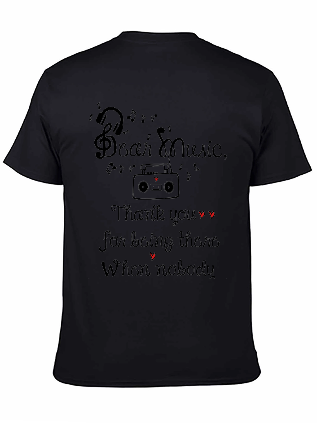 Dear Music Tee - Music Lovers T-Shirt