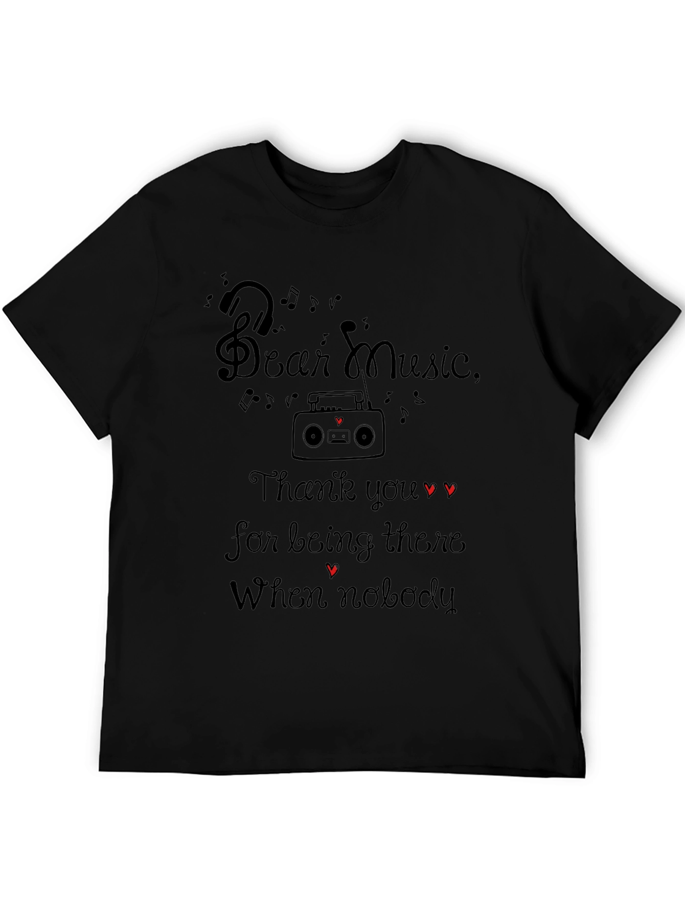 Dear Music Tee - Music Lovers T-Shirt