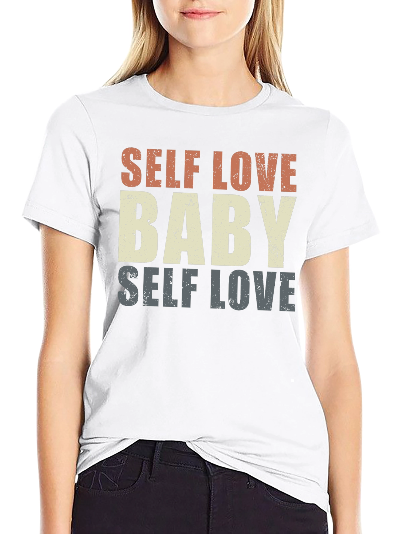 Self Love Baby Retro T-Shirt