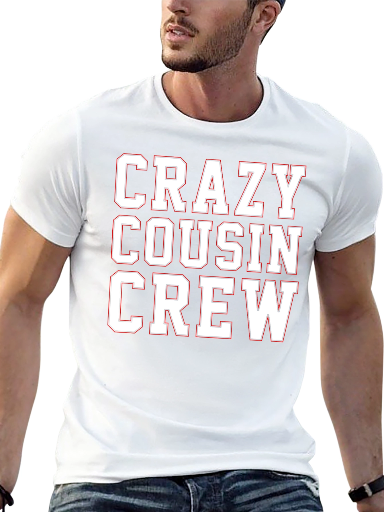 Crazy Cousin Crew Tee Shirt