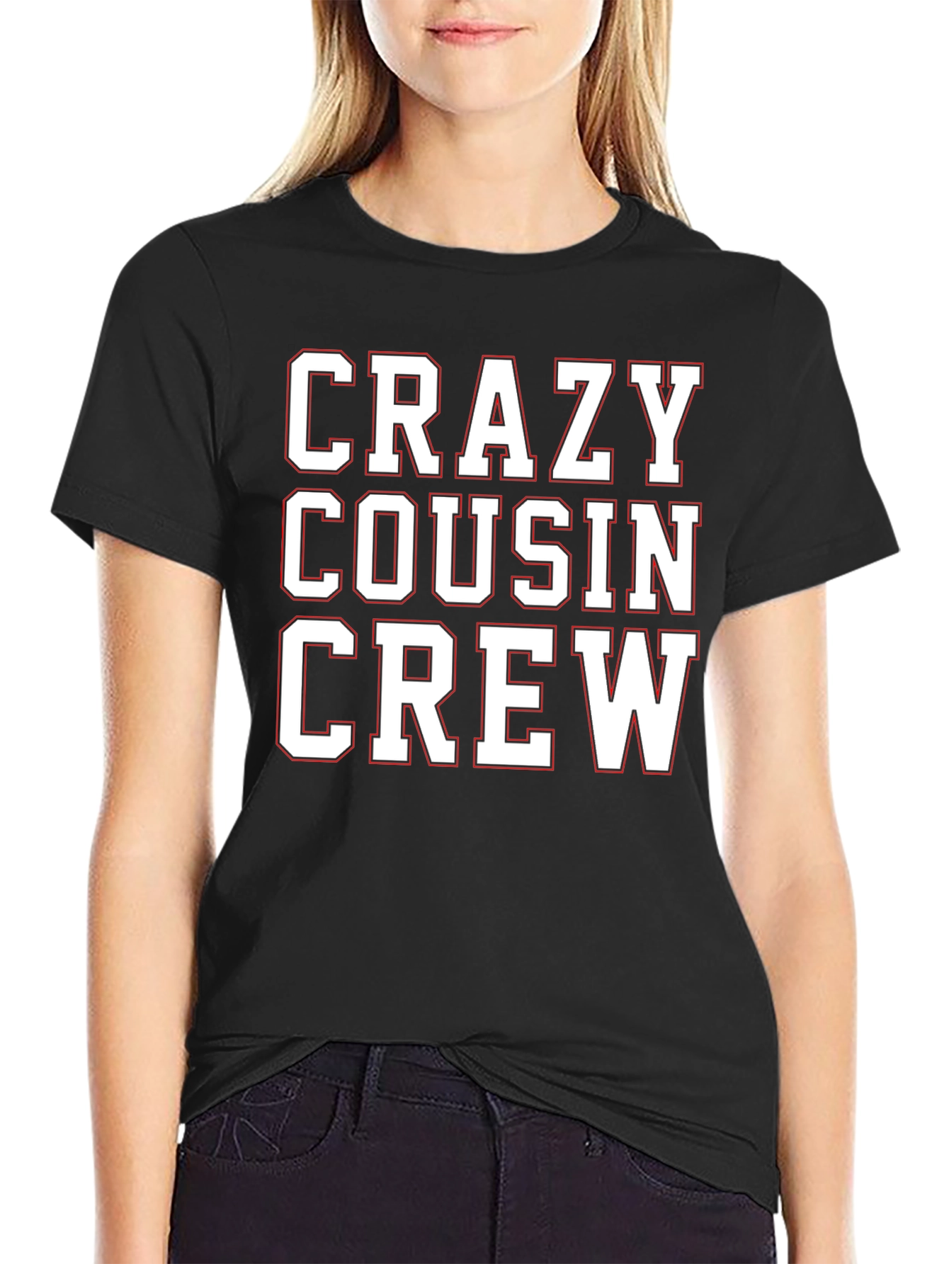 Crazy Cousin Crew Tee Shirt