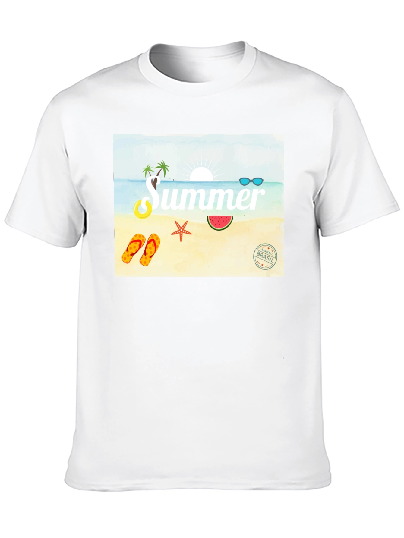 Summer Beach Graphic Tee