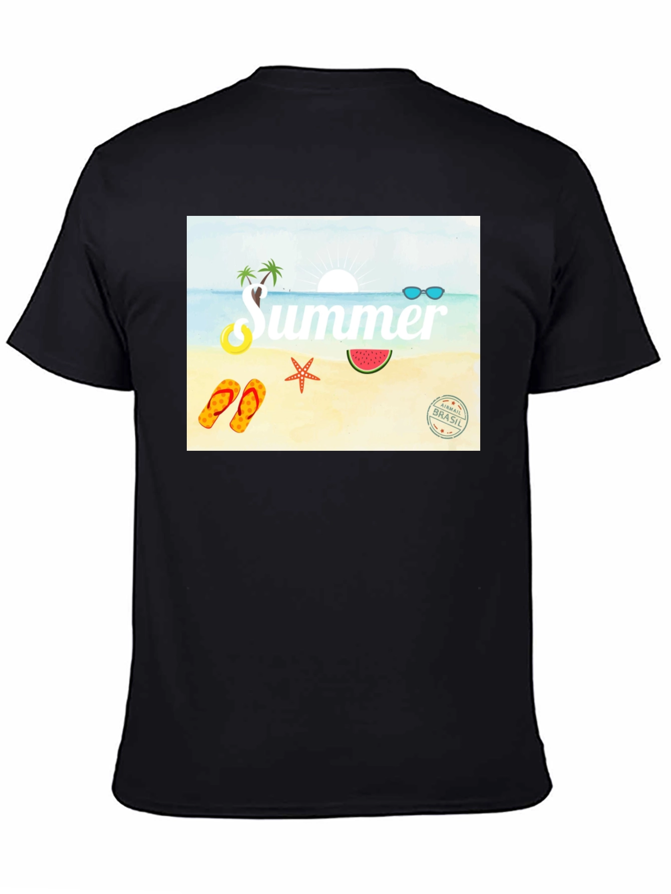Summer Beach Graphic Tee