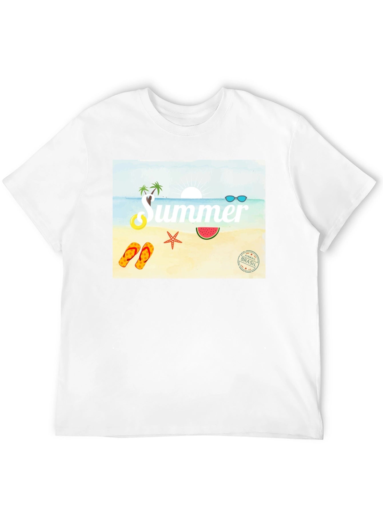 Summer Beach Graphic Tee