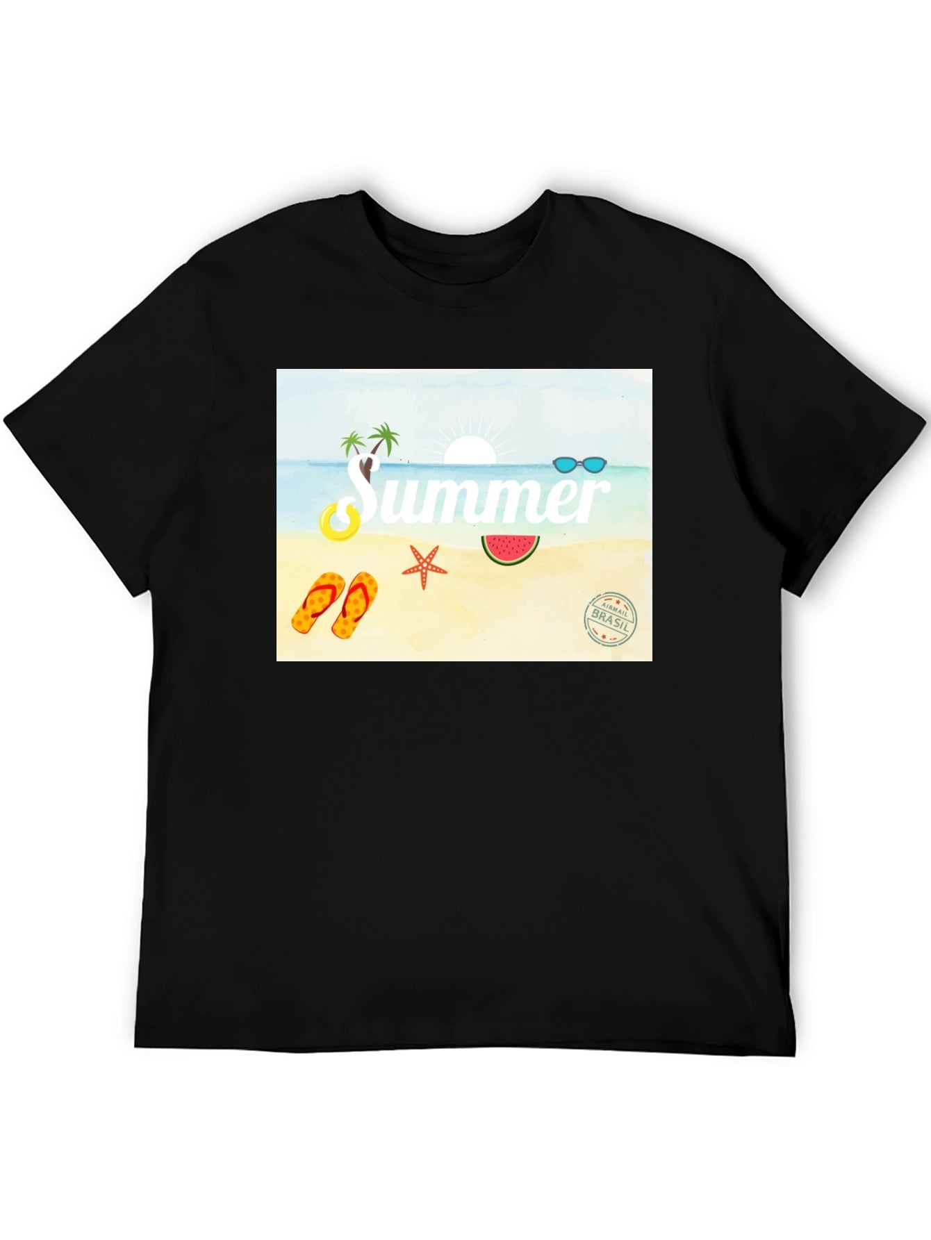 Summer Beach Graphic Tee