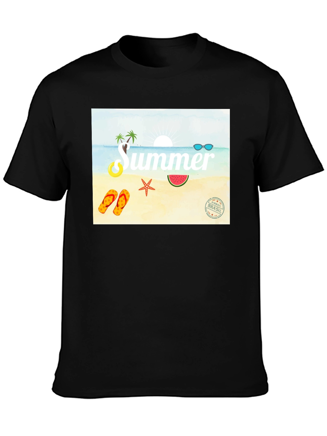 Summer Beach Graphic Tee