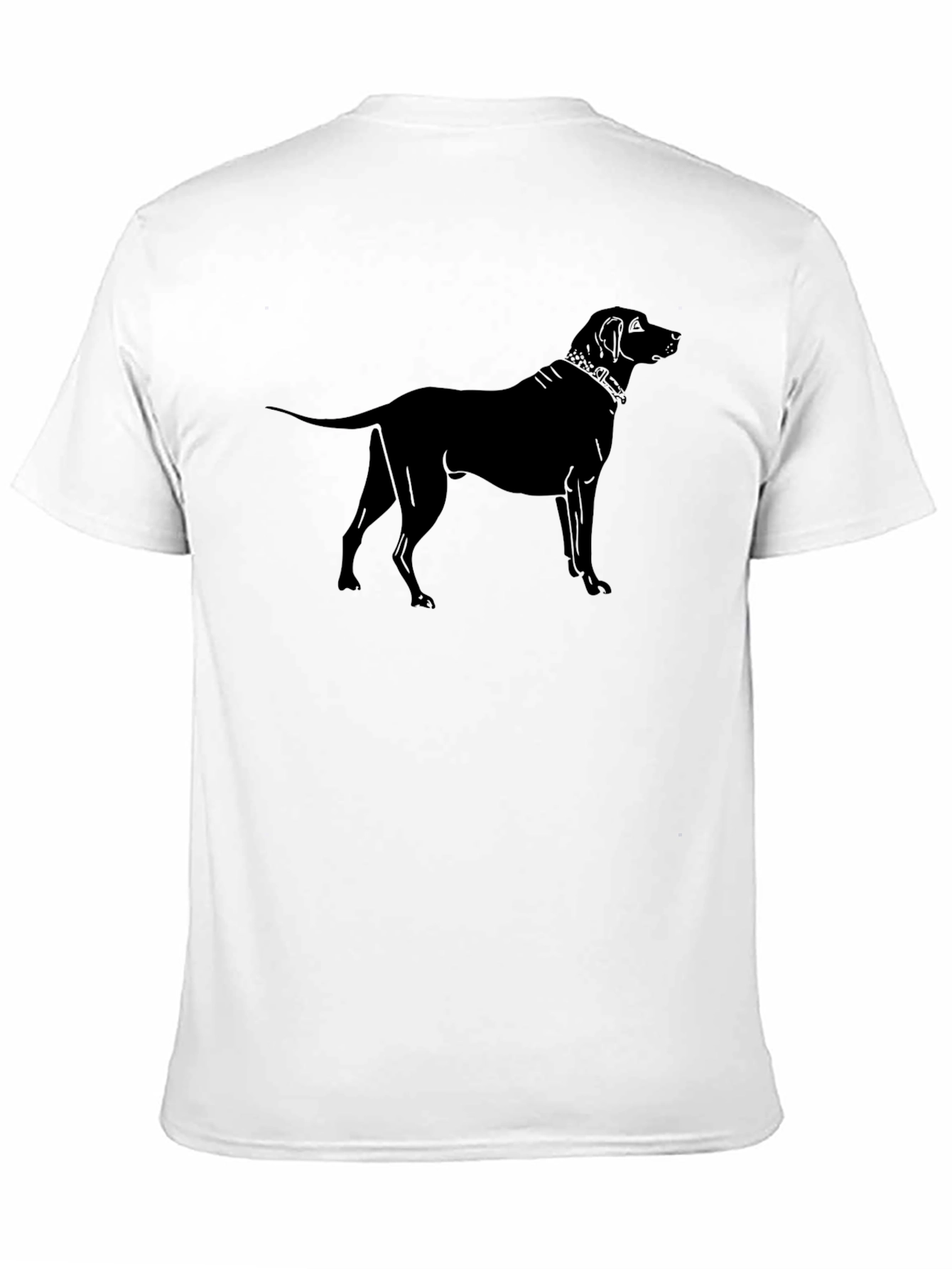 Black Dog Graphic Tee - Modern Style