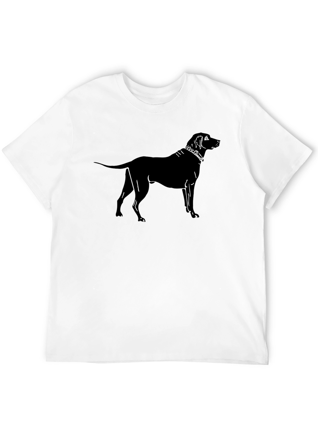 Black Dog Graphic Tee - Modern Style