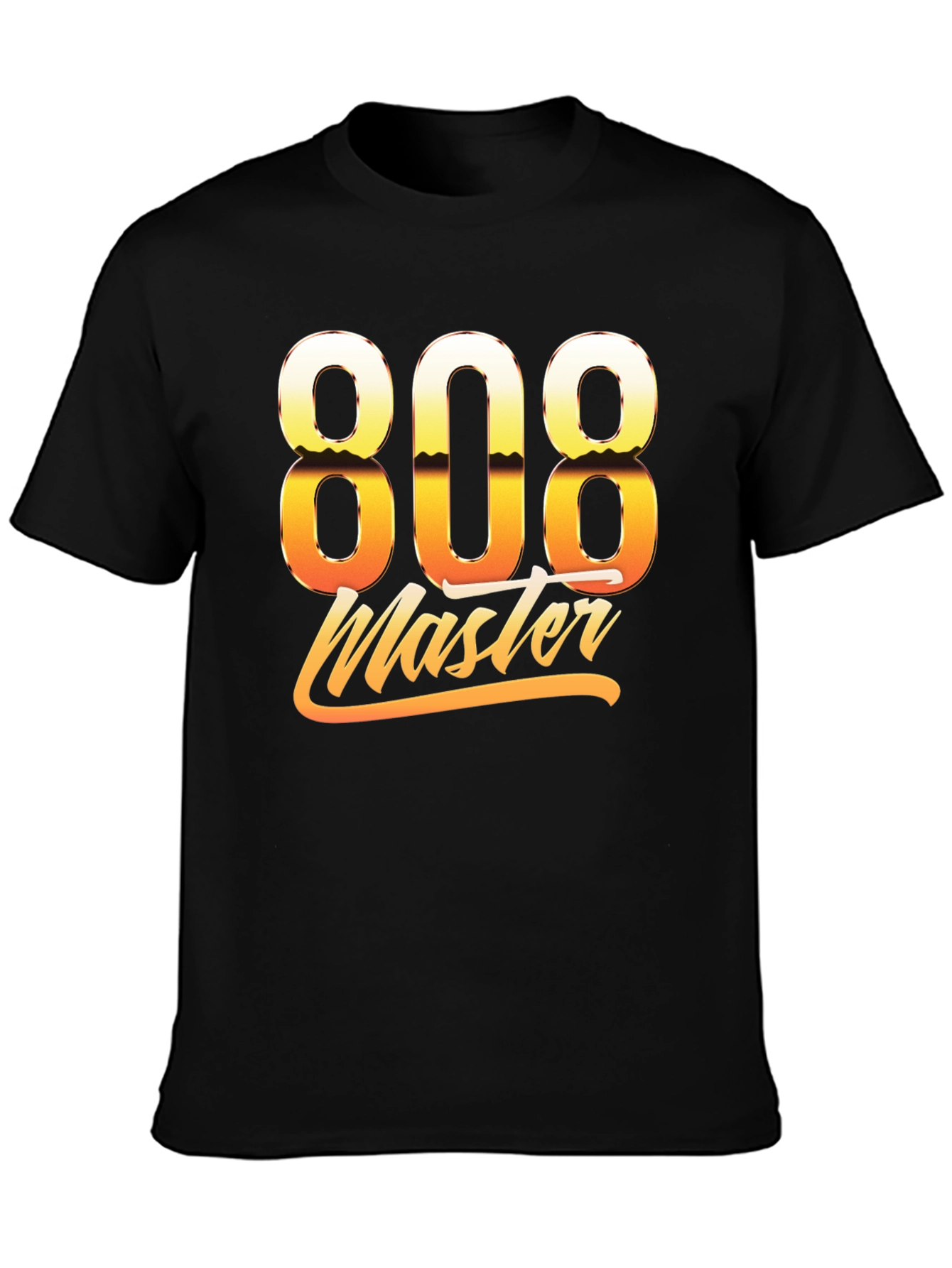 808 Master Black T-Shirt