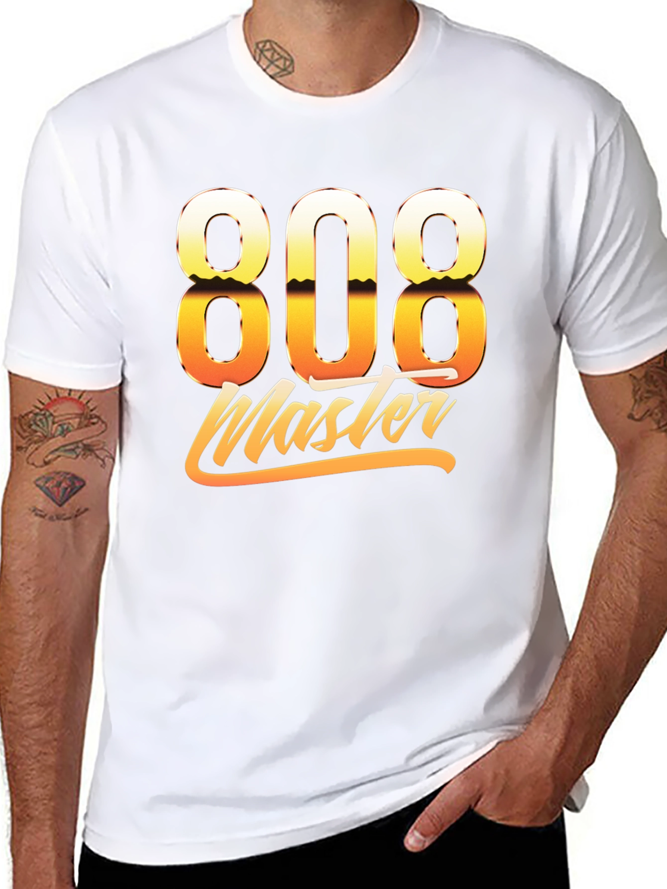 808 Master Black T-Shirt