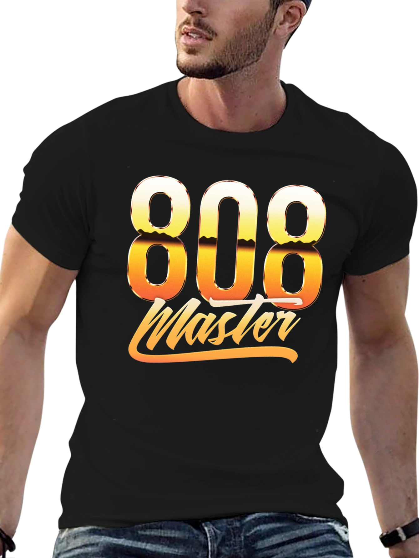 808 Master Black T-Shirt