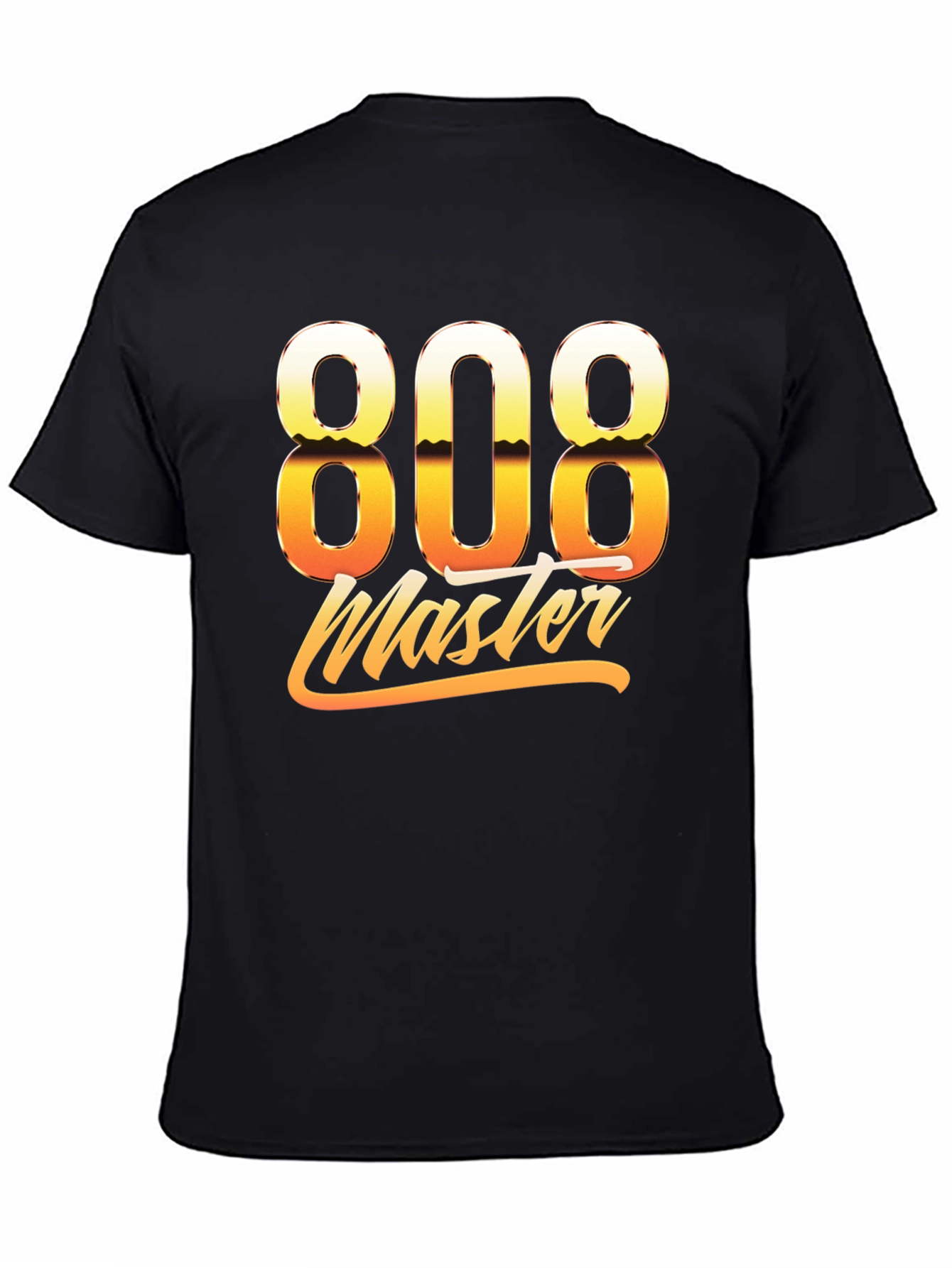808 Master Black T-Shirt