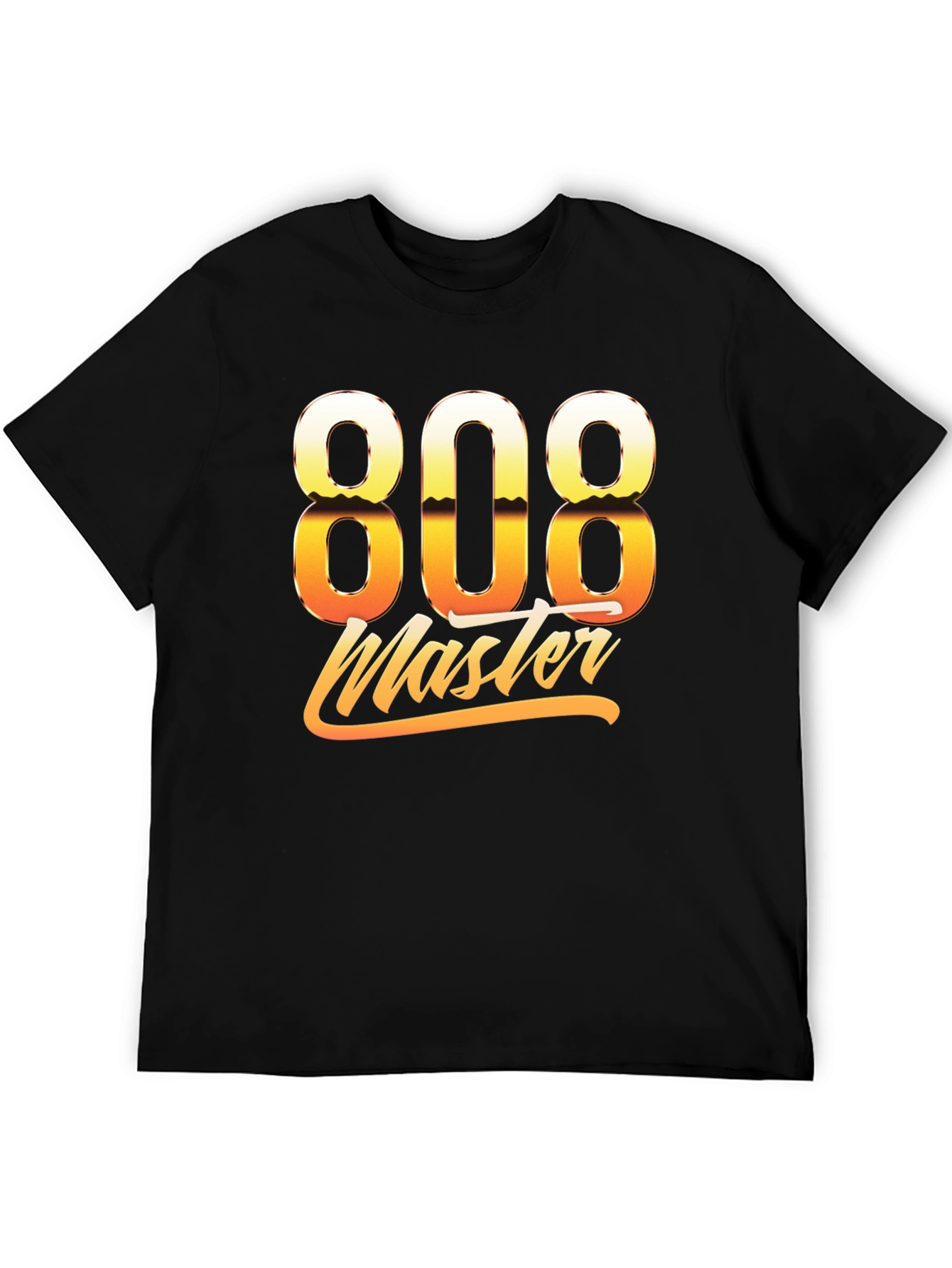 808 Master Black T-Shirt