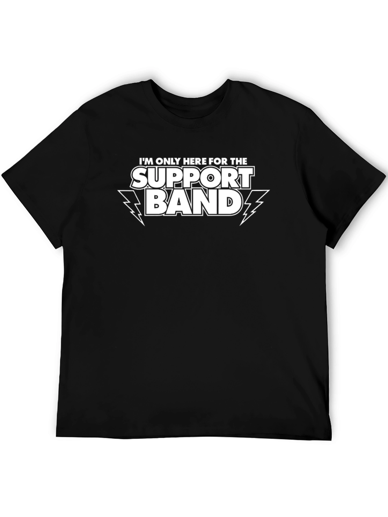 Support Band Tee - Music Lover Graphic T-Shirt