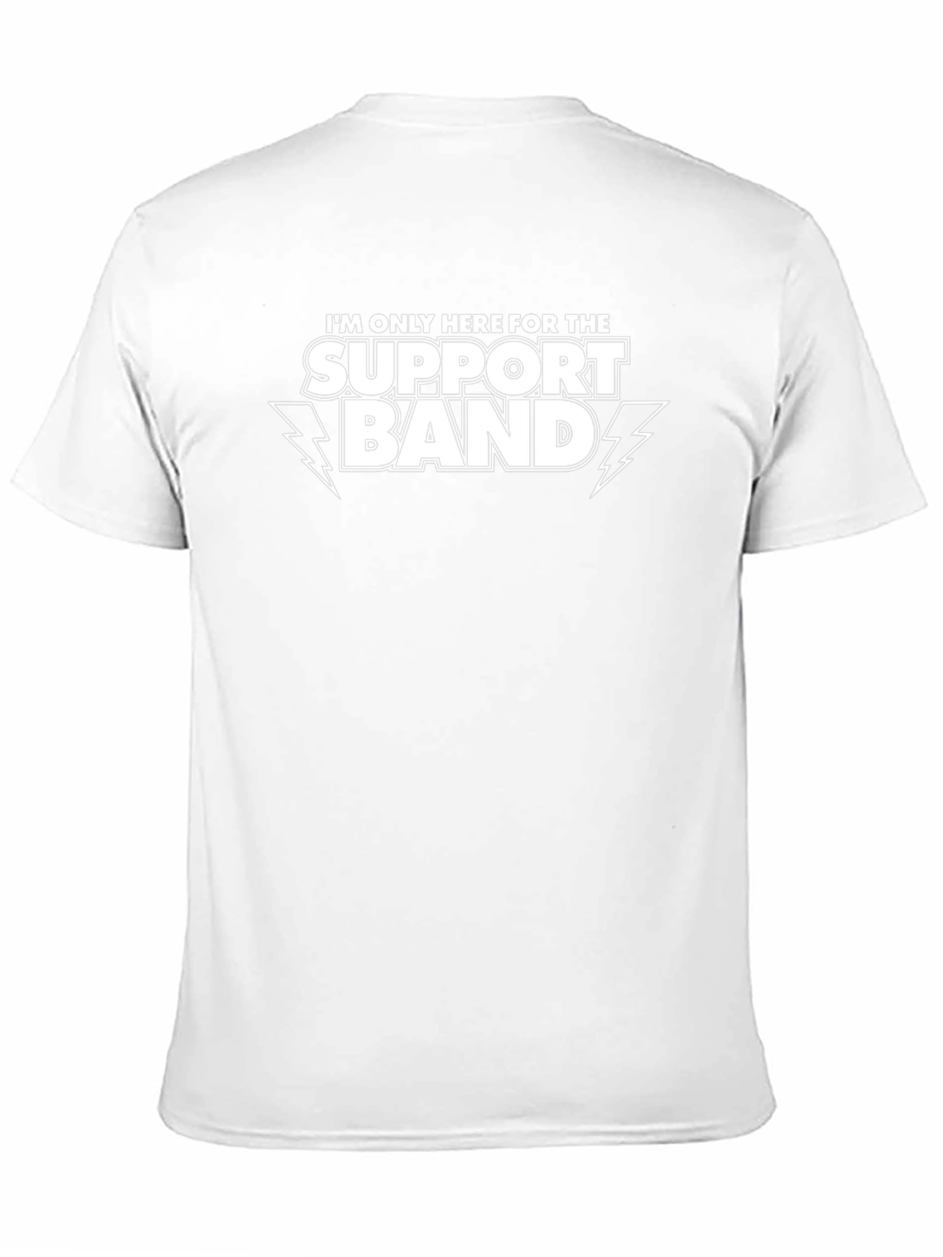 Support Band Tee - Music Lover Graphic T-Shirt