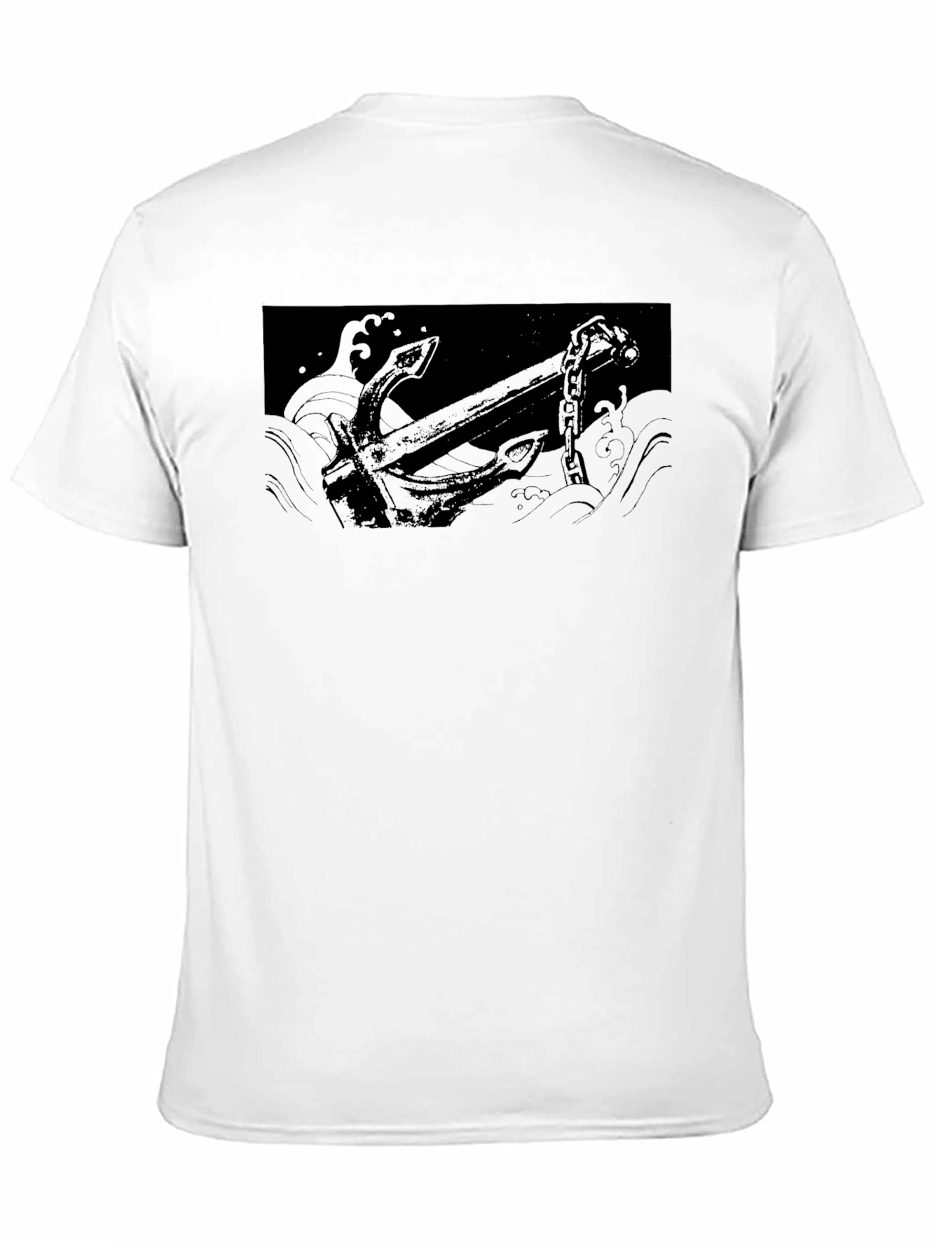 Anchor Graphic T-Shirt - Black